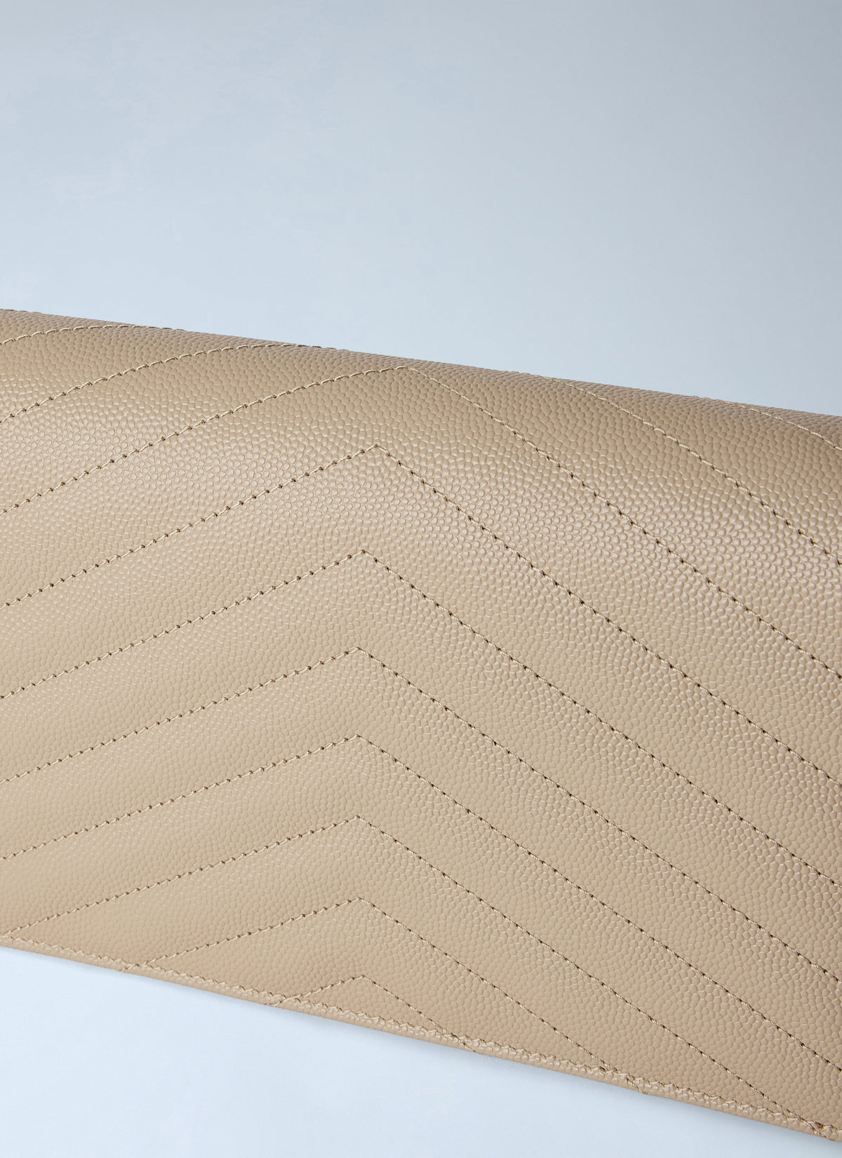 Saint Laurent Women Cassandre Envelope Chain Wallet In Grain De Poudre Leather SAINT LAURENT