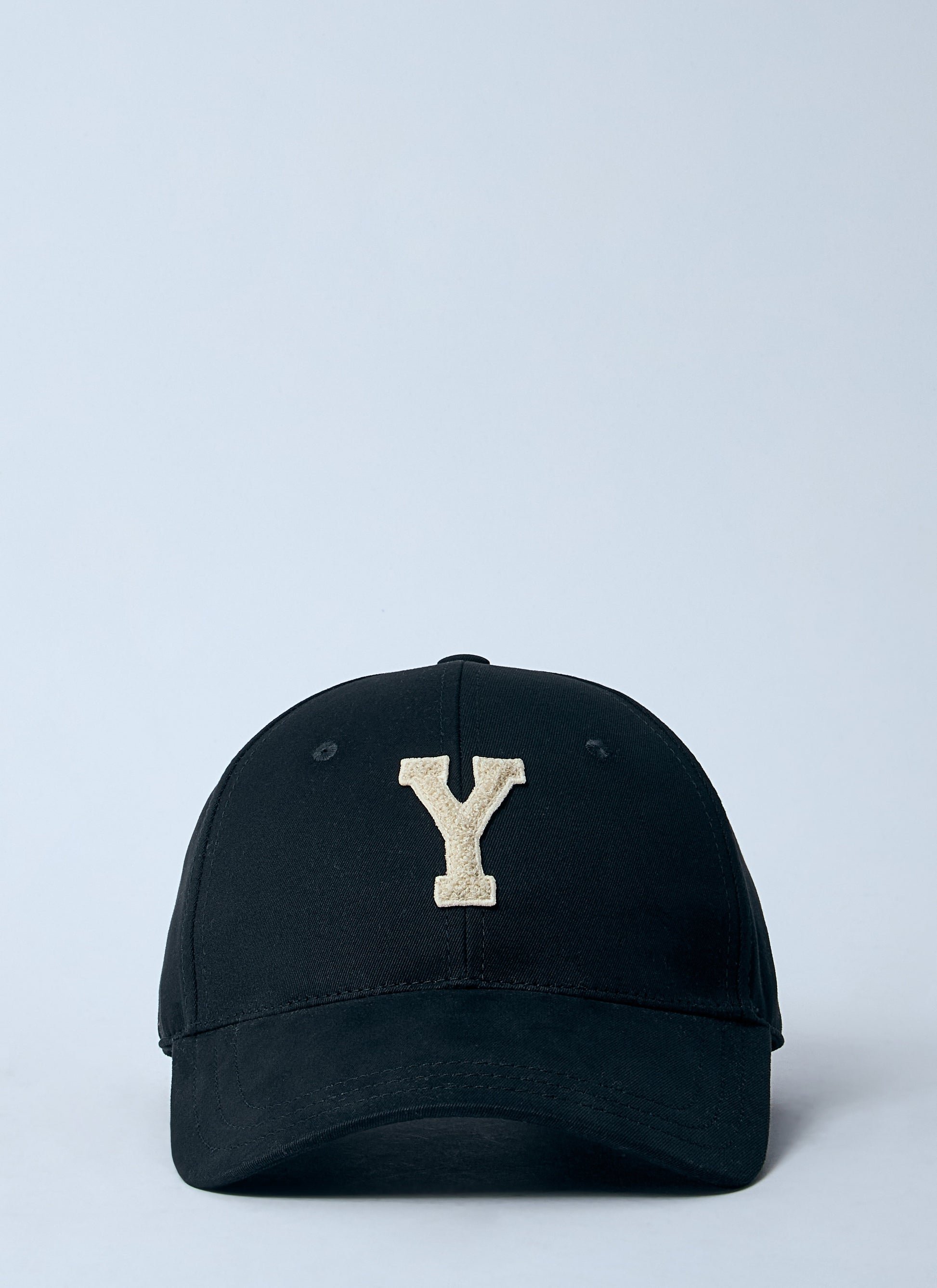Saint Laurent Men Logo Motif Baseball Cap SAINT LAURENT
