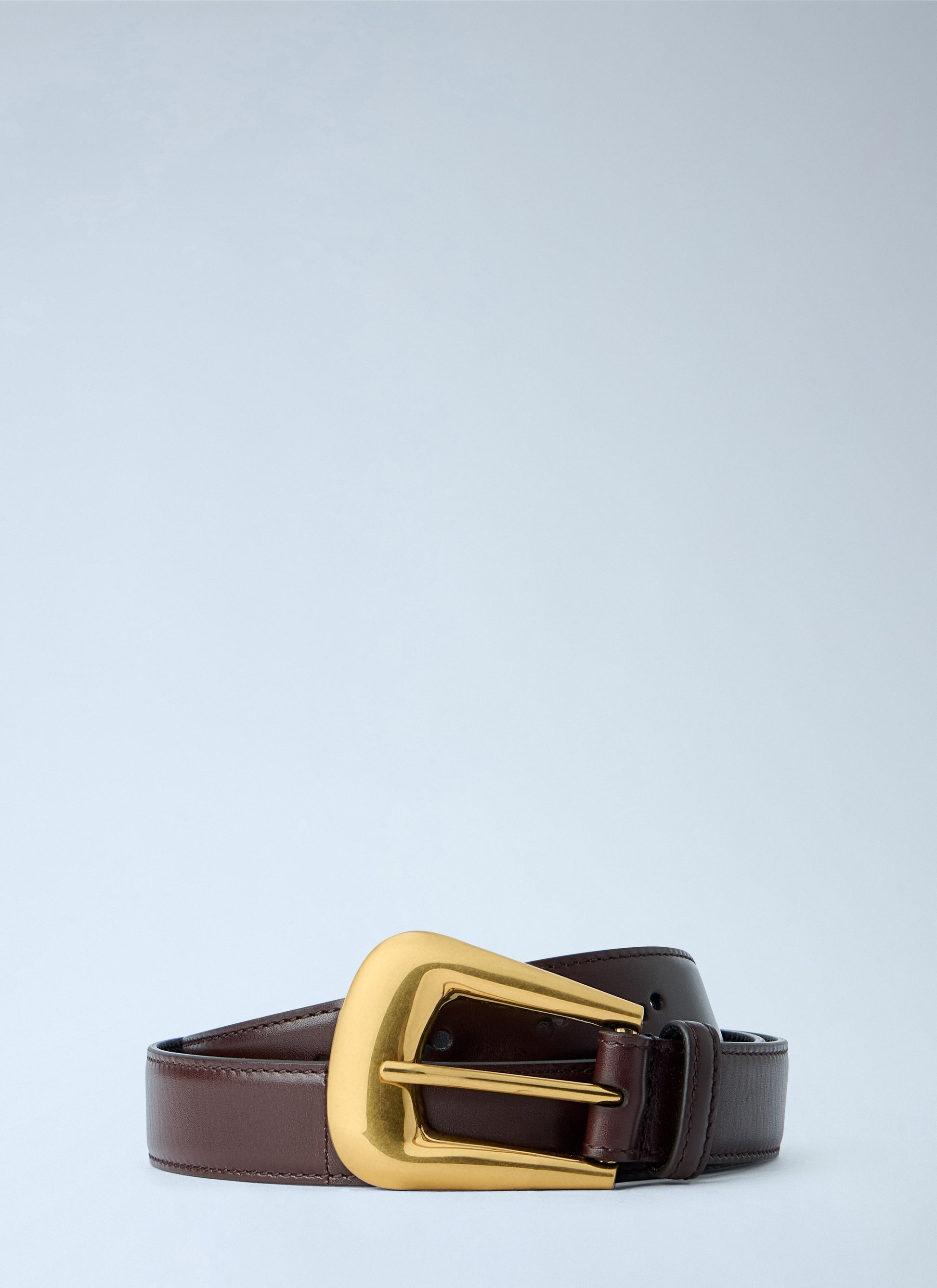 Saint Laurent Men Folk Buckle Belt SAINT LAURENT