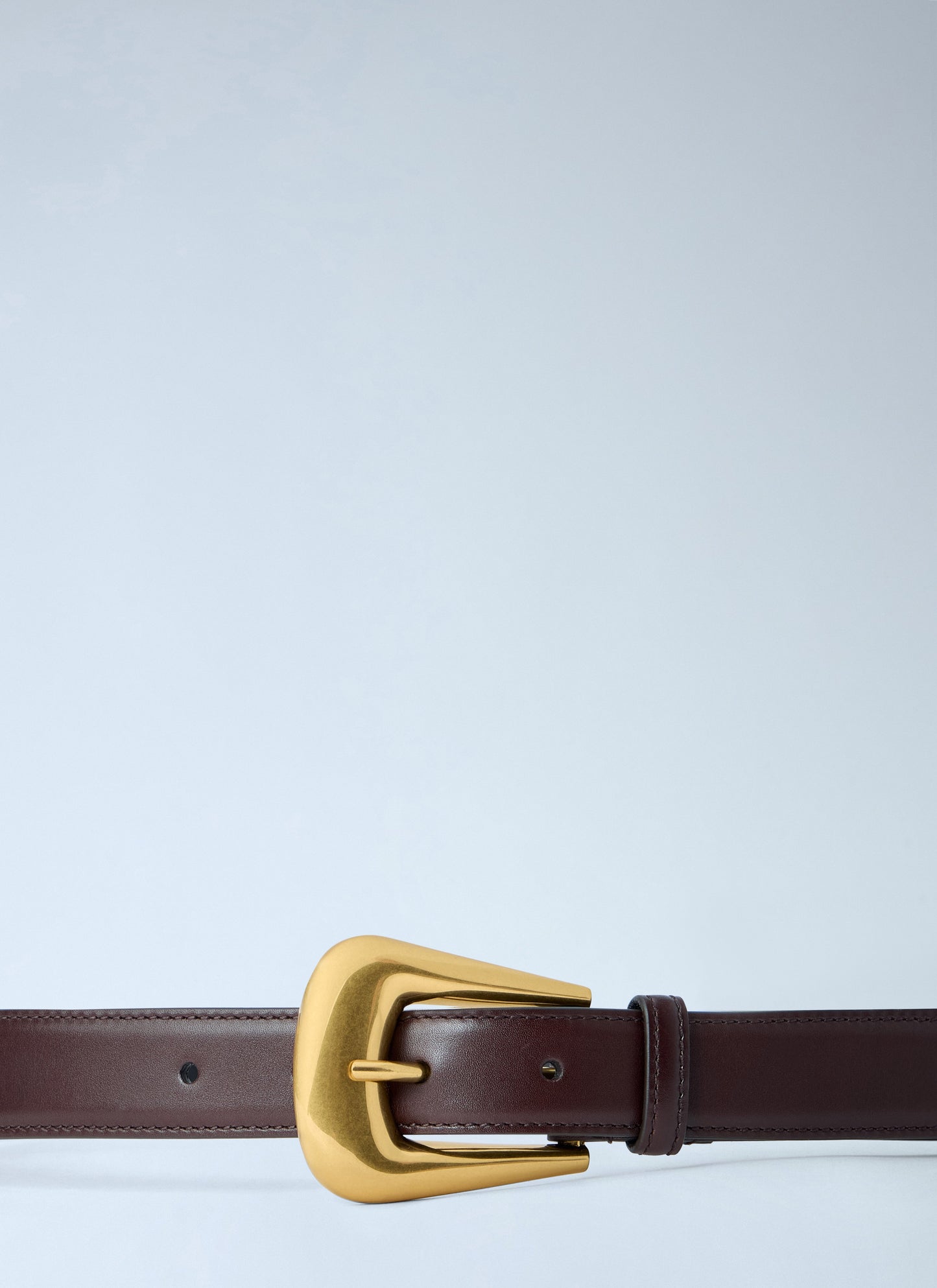 Saint Laurent Men Folk Buckle Belt SAINT LAURENT