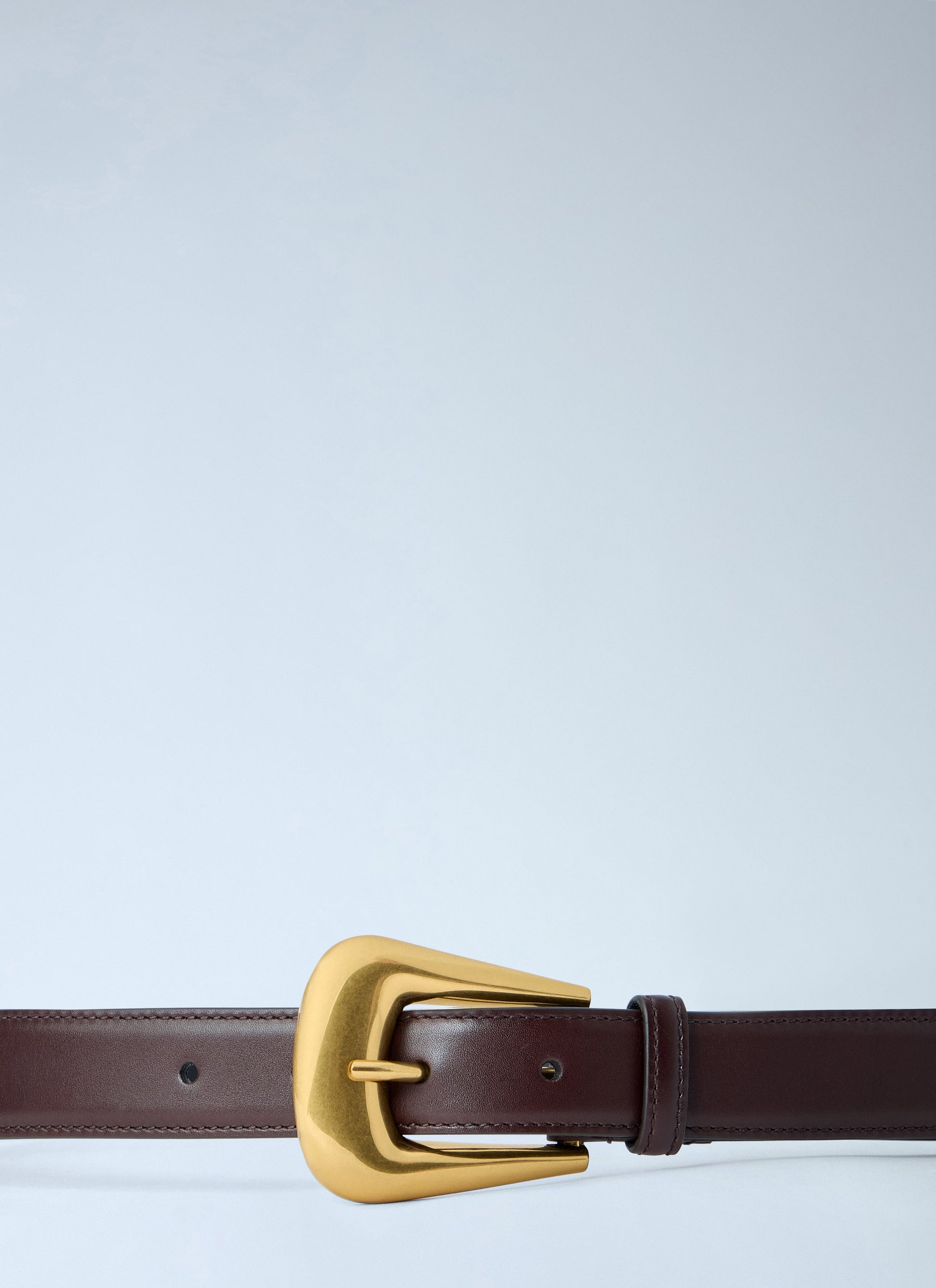 Saint Laurent Women Folk Buckle Belt SAINT LAURENT