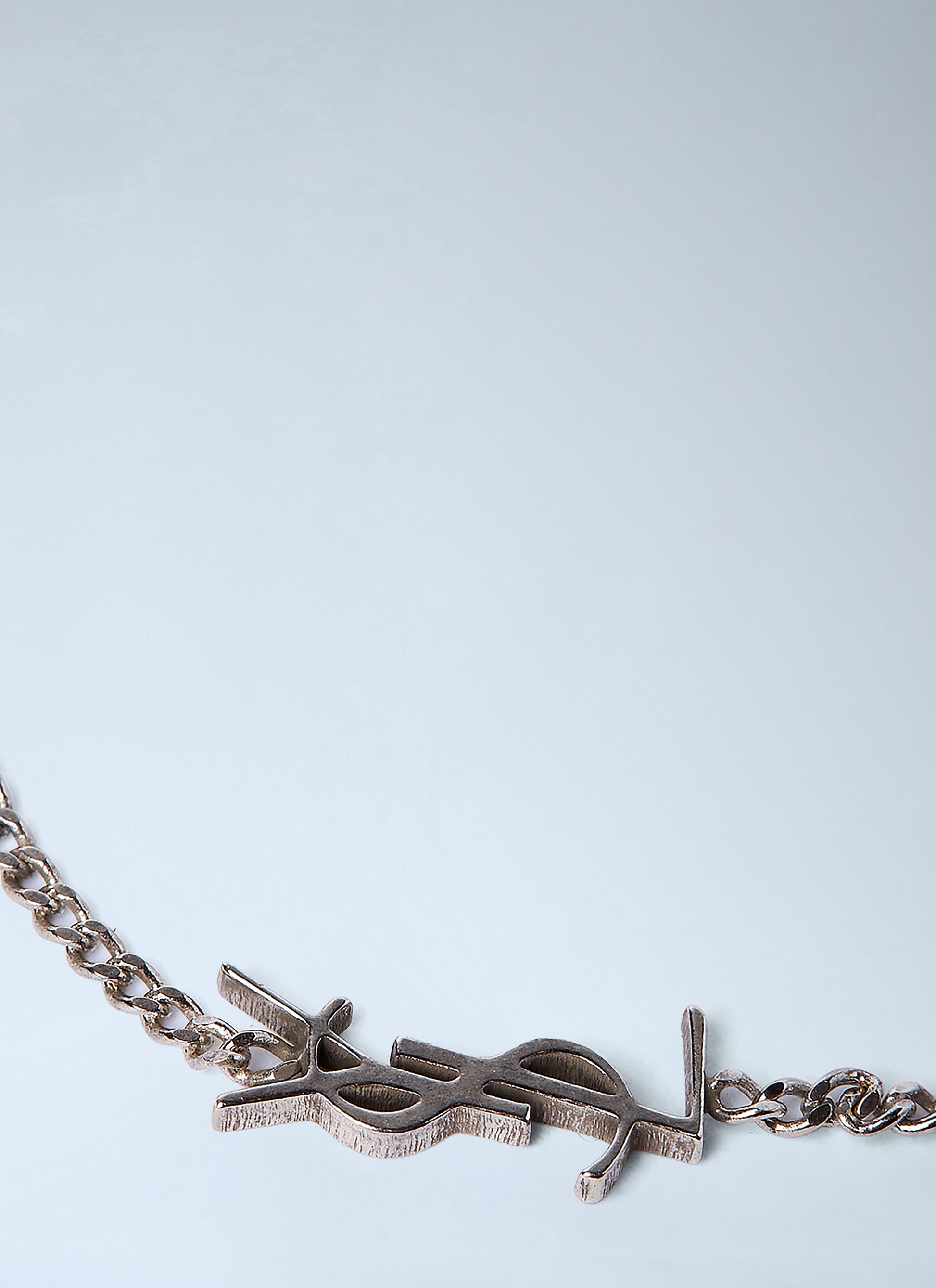 Saint Laurent Men Cassandre Charm Bracelet SAINT LAURENT