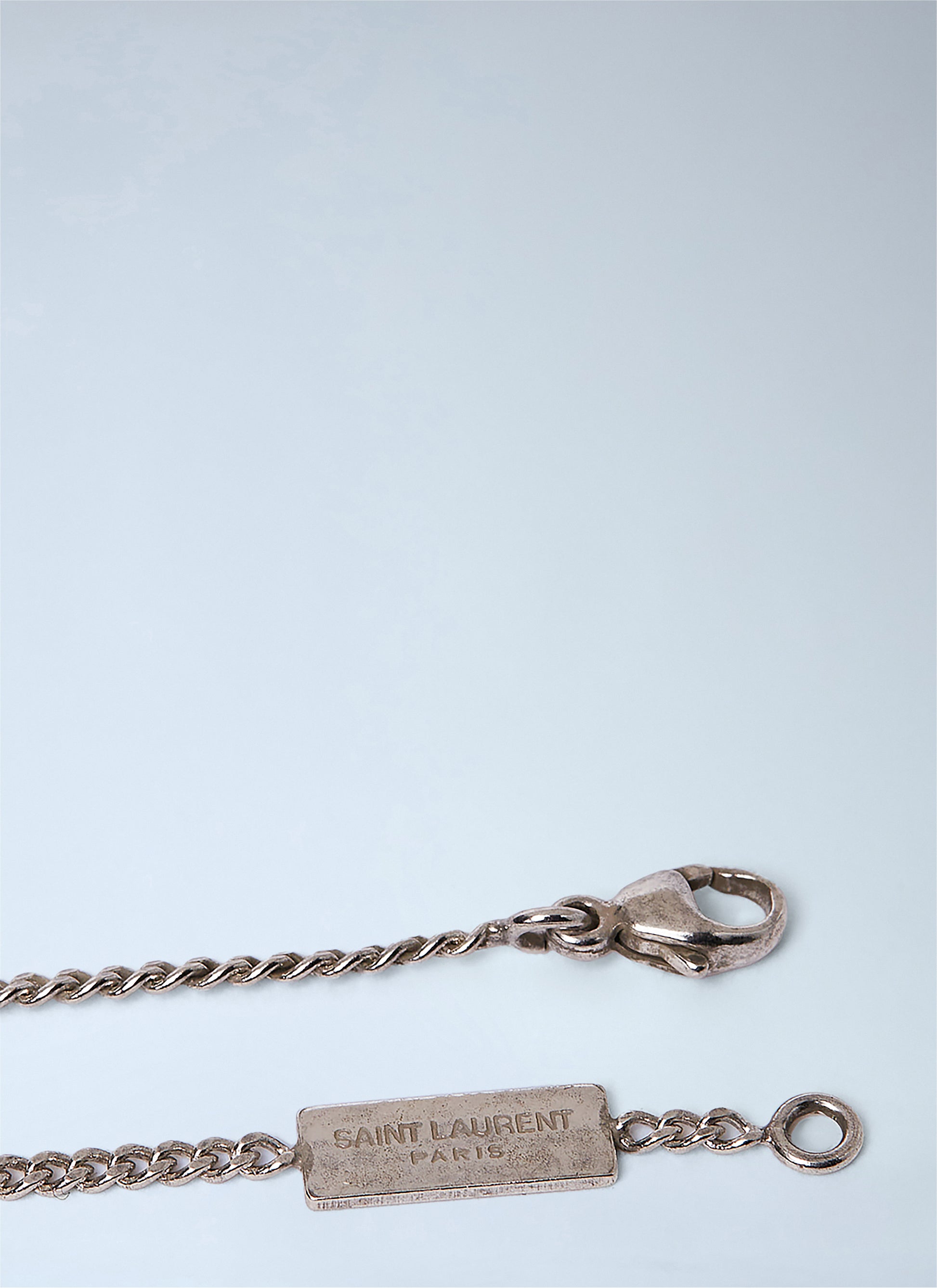 Saint Laurent Men Cassandre Charm Bracelet SAINT LAURENT