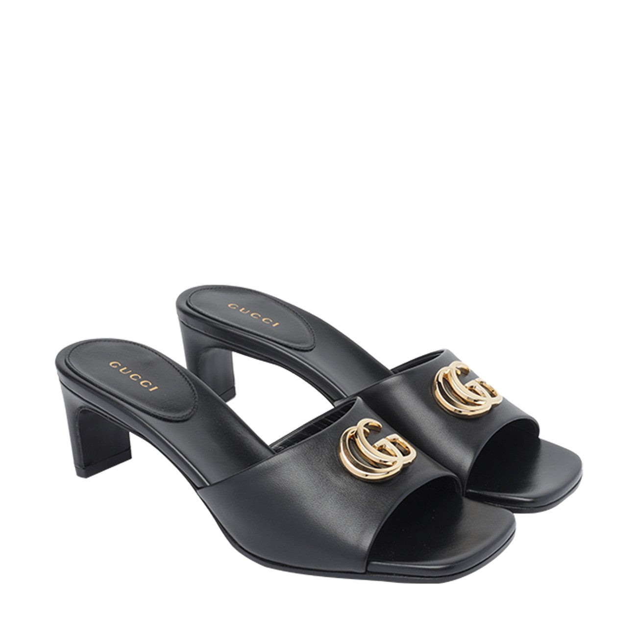 Gucci Women Slider Sandal Women With Double G GUCCI