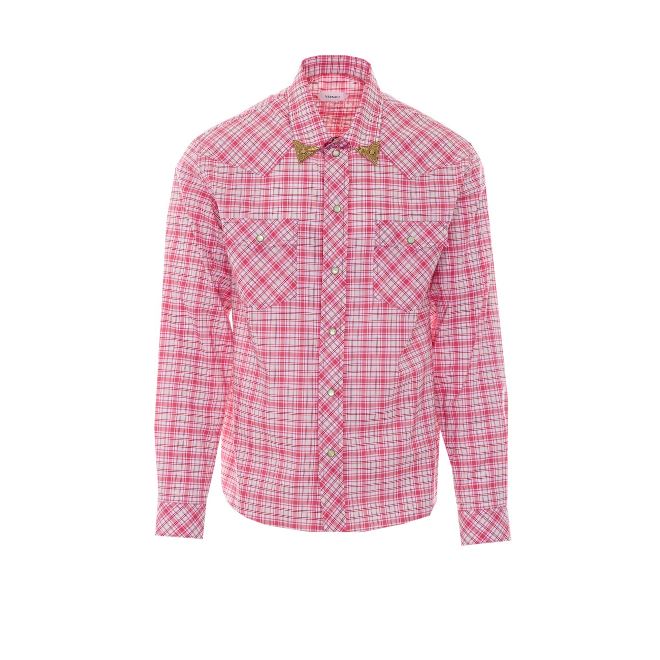 Versace Men Slim Check Shirt VERSACE
