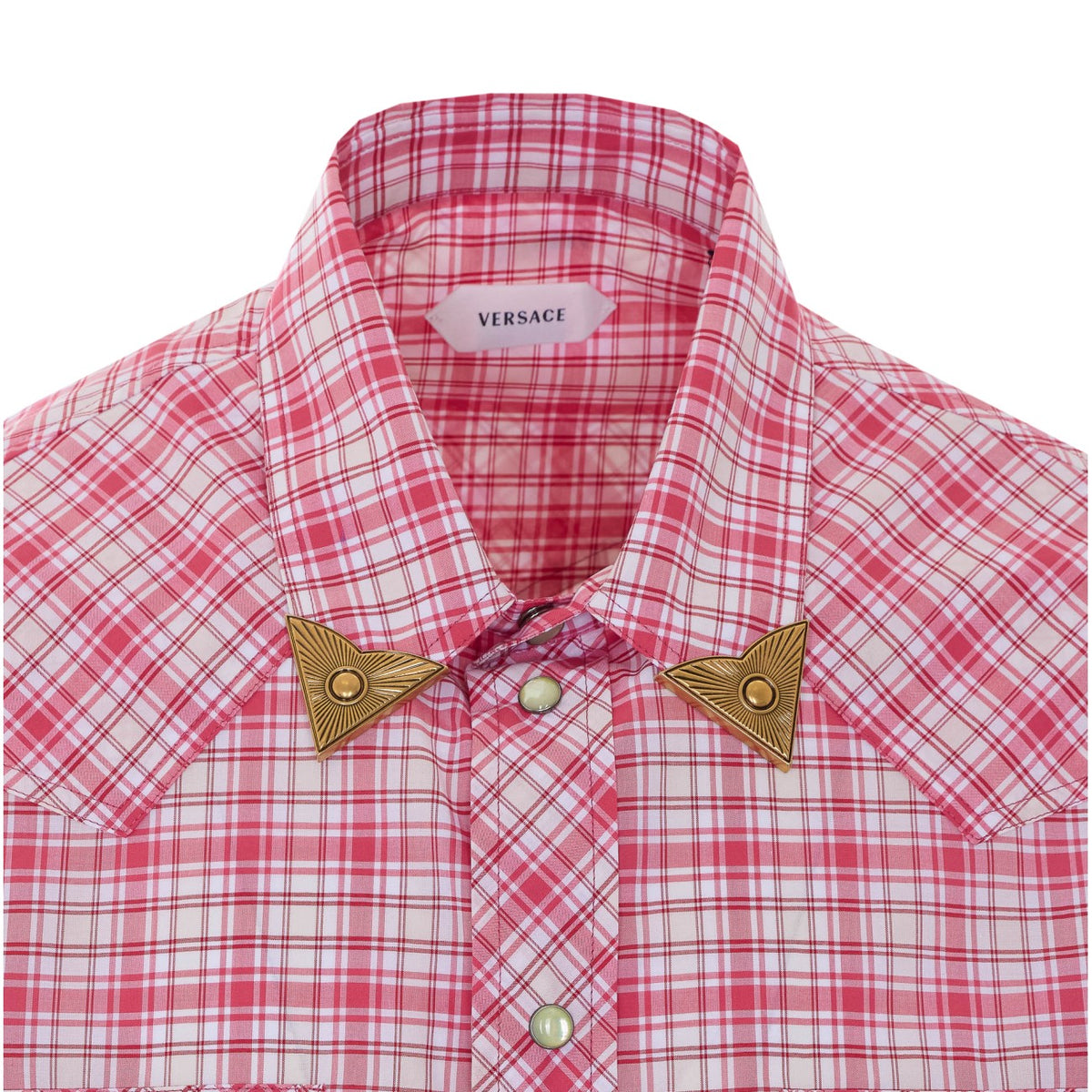 Versace Men Slim Check Shirt VERSACE