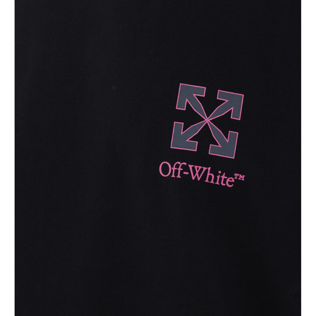 Off White Men Small Arrow Regular T-Shirt OFF-WHITE