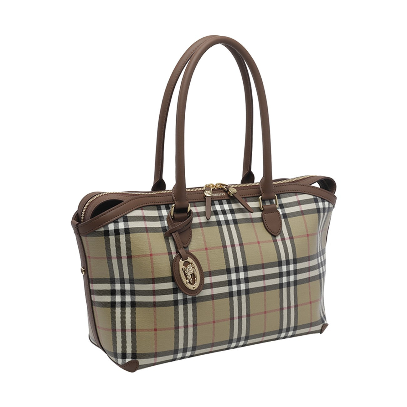 Burberry Women Small Check Tote Bag BURBERRY