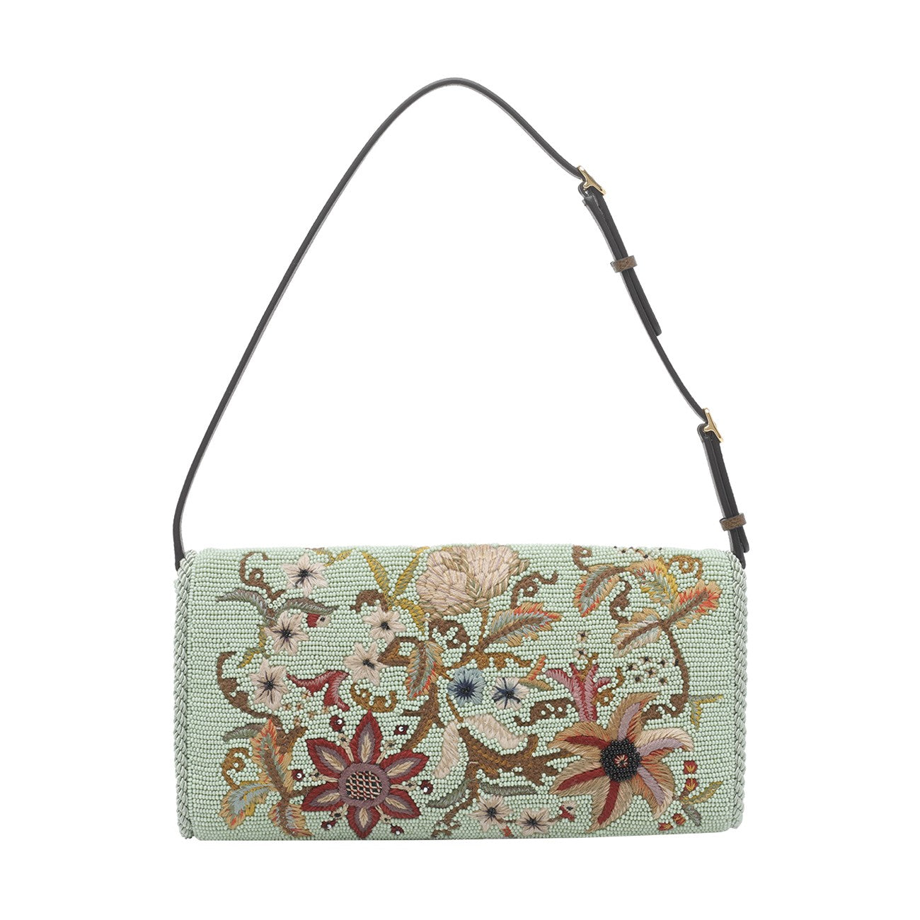 Valentino Garavani Women Small Embroidered Devain Clutch VALENTINO GARAVANI