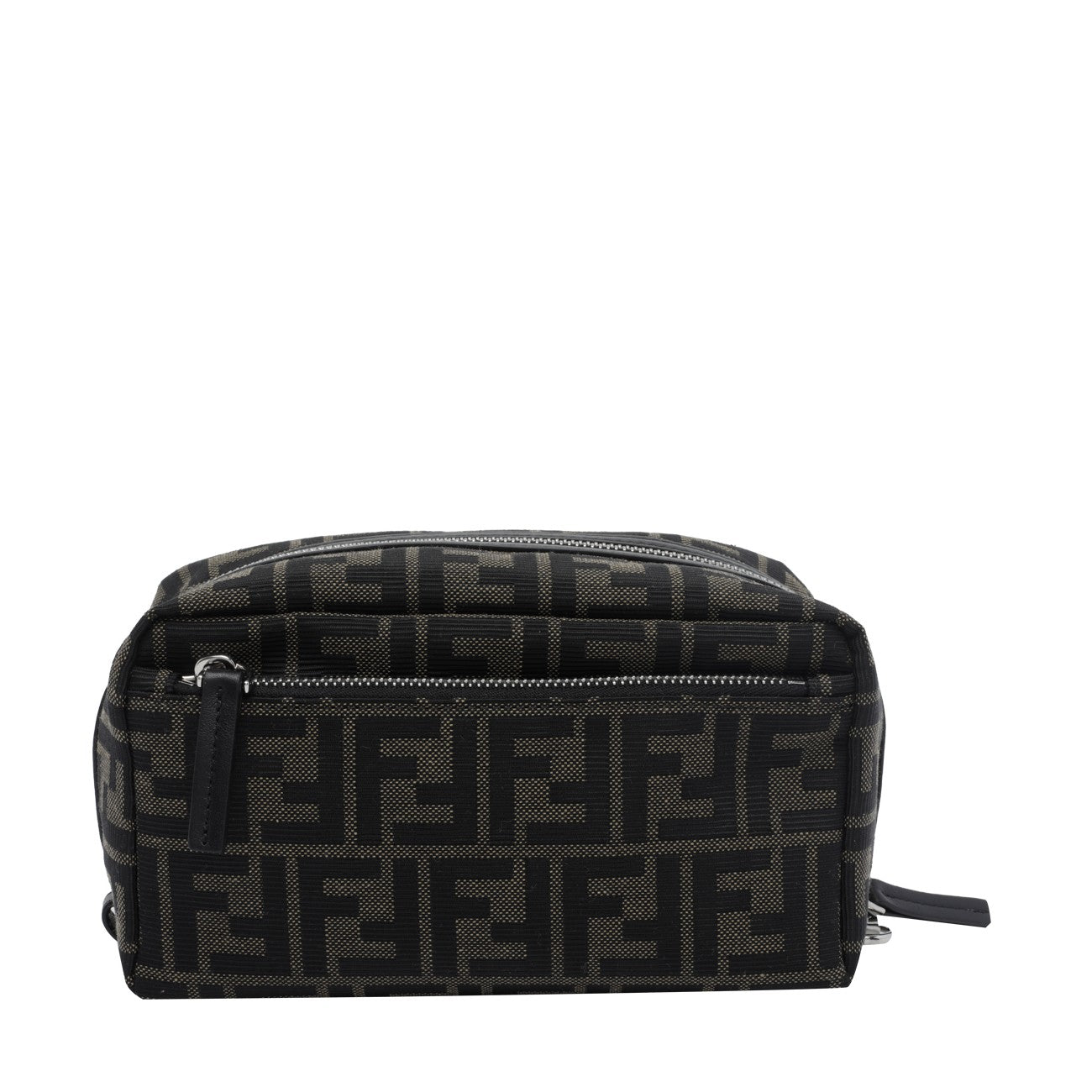 Fendi Men Small Ff Logo Double Zip Beauty Case FENDI