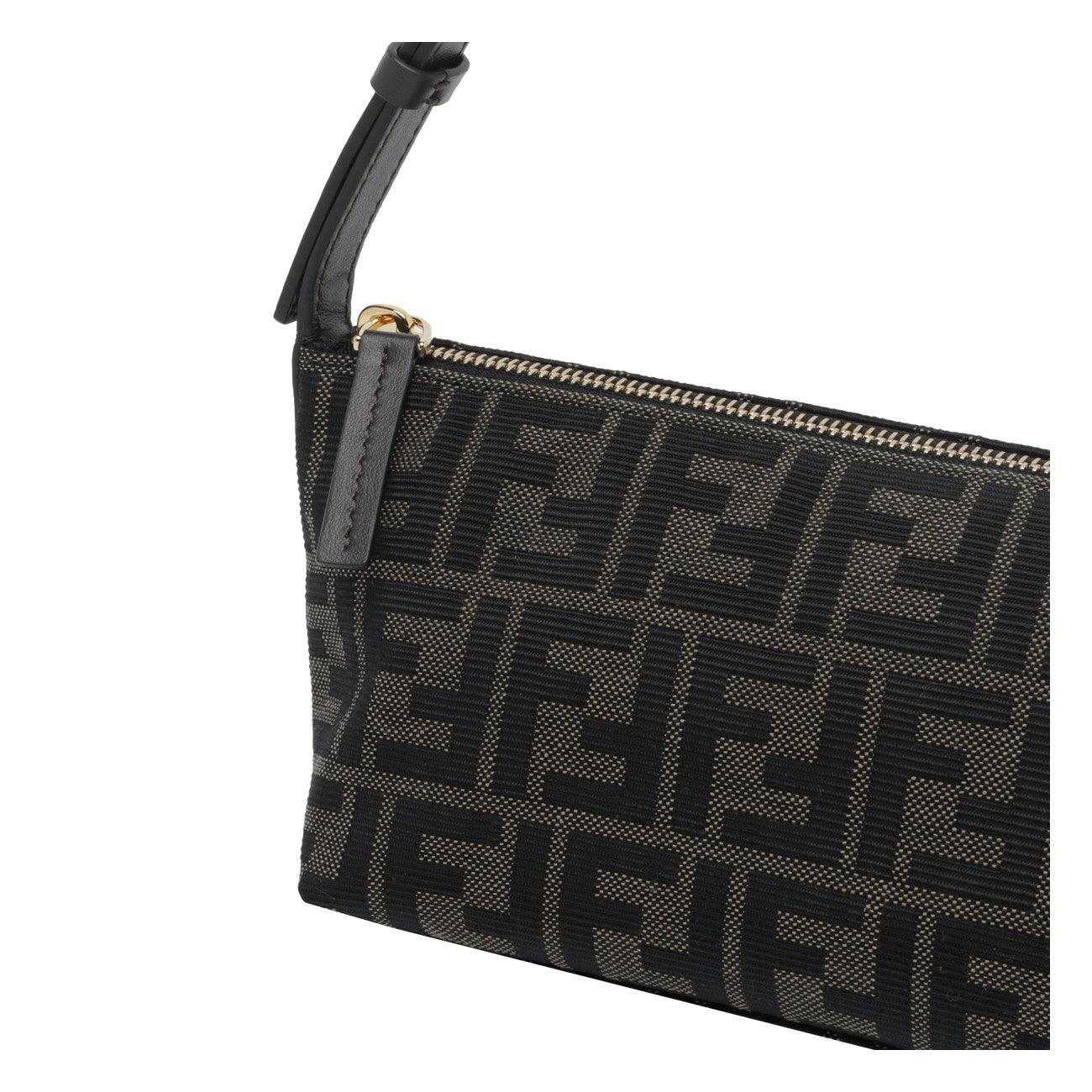 Fendi Women Small Ff Logo Vanity Pouch FENDI