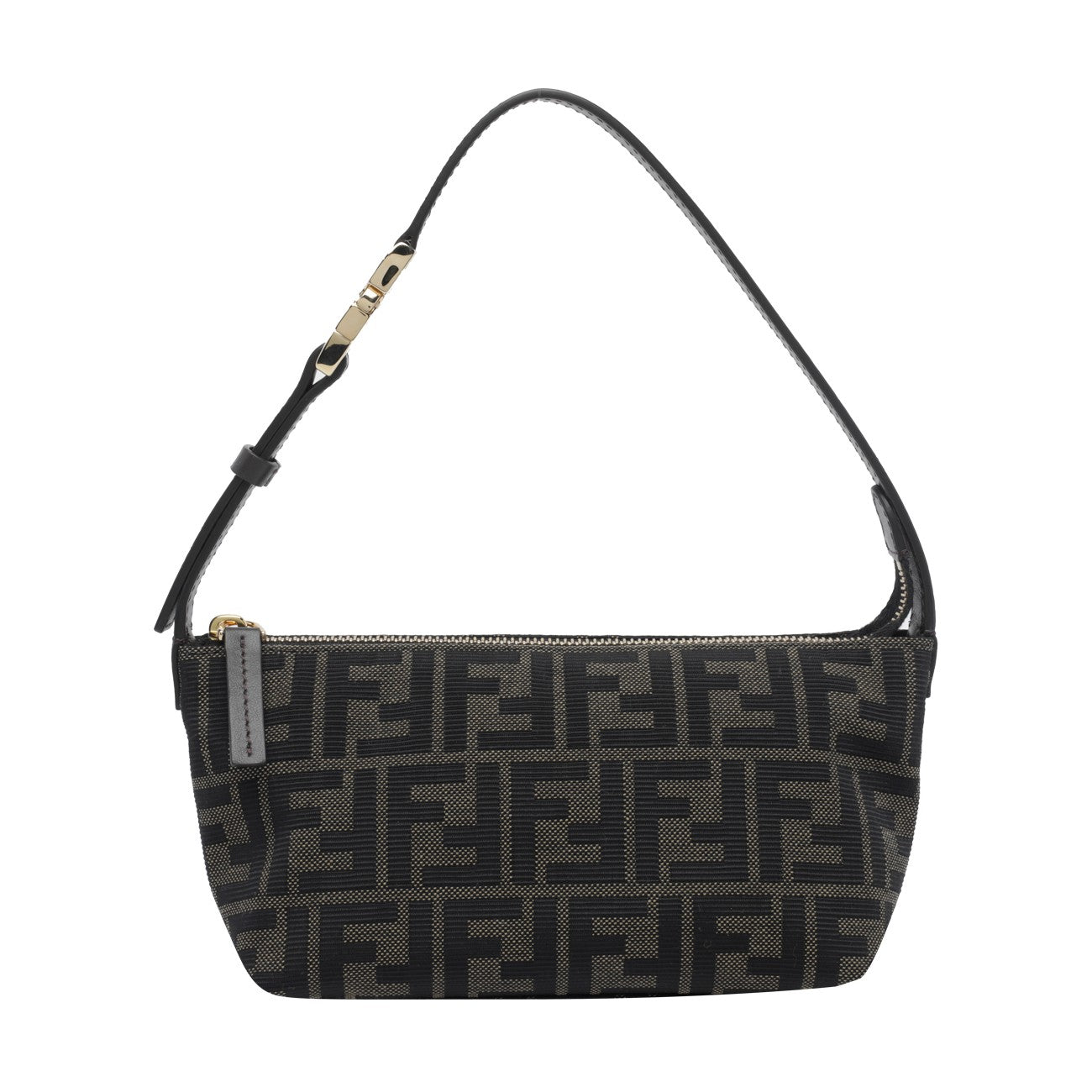 Fendi Women Small Ff Logo Vanity Pouch FENDI