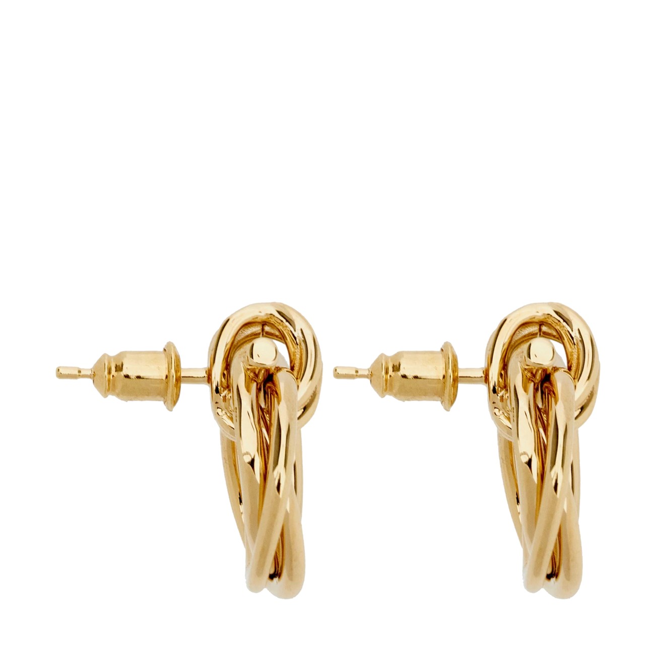 Ferragamo Women Small Gancini Torchon Earrings FERRAGAMO