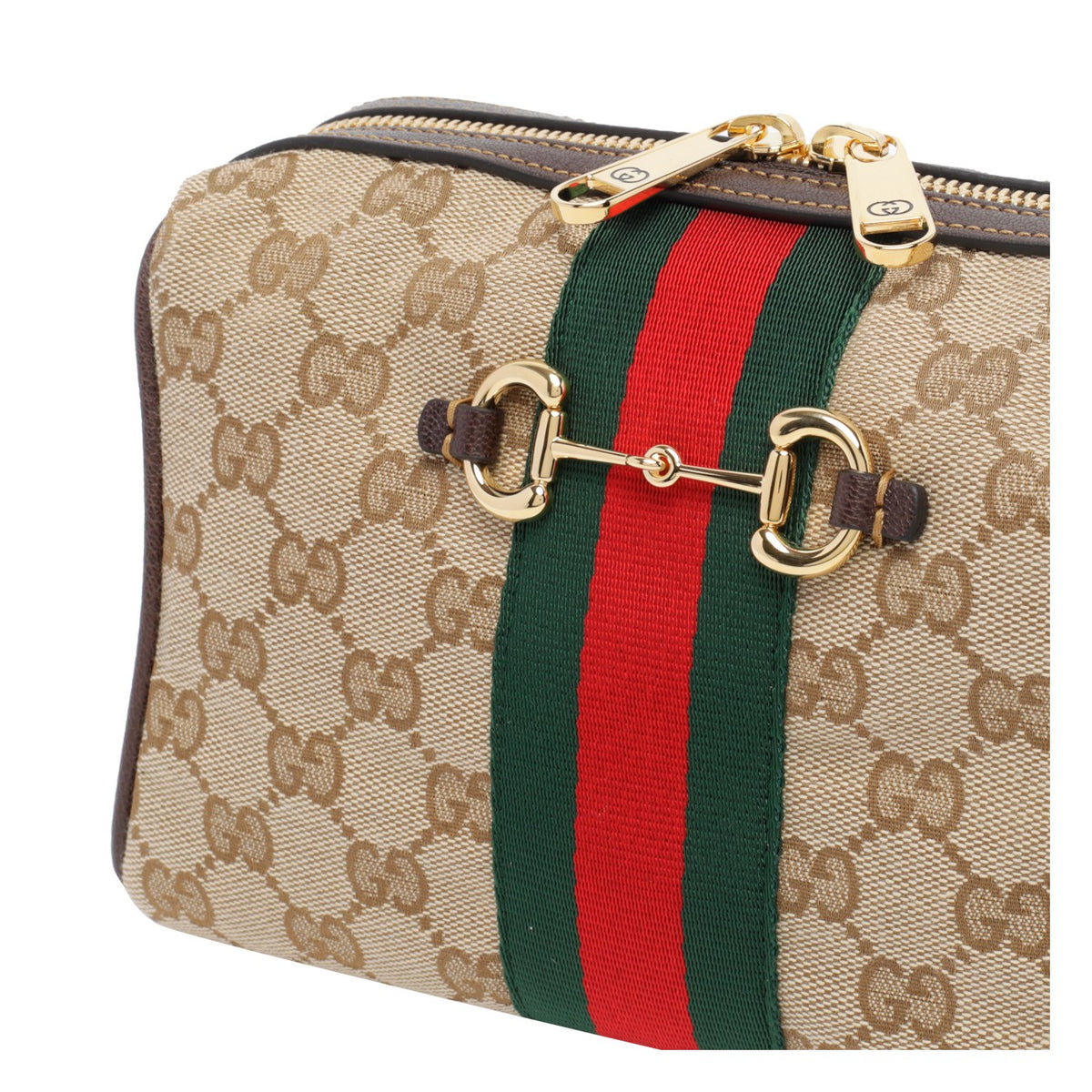 Gucci Women Small Gucci Horsebit Web Camera Bag GUCCI