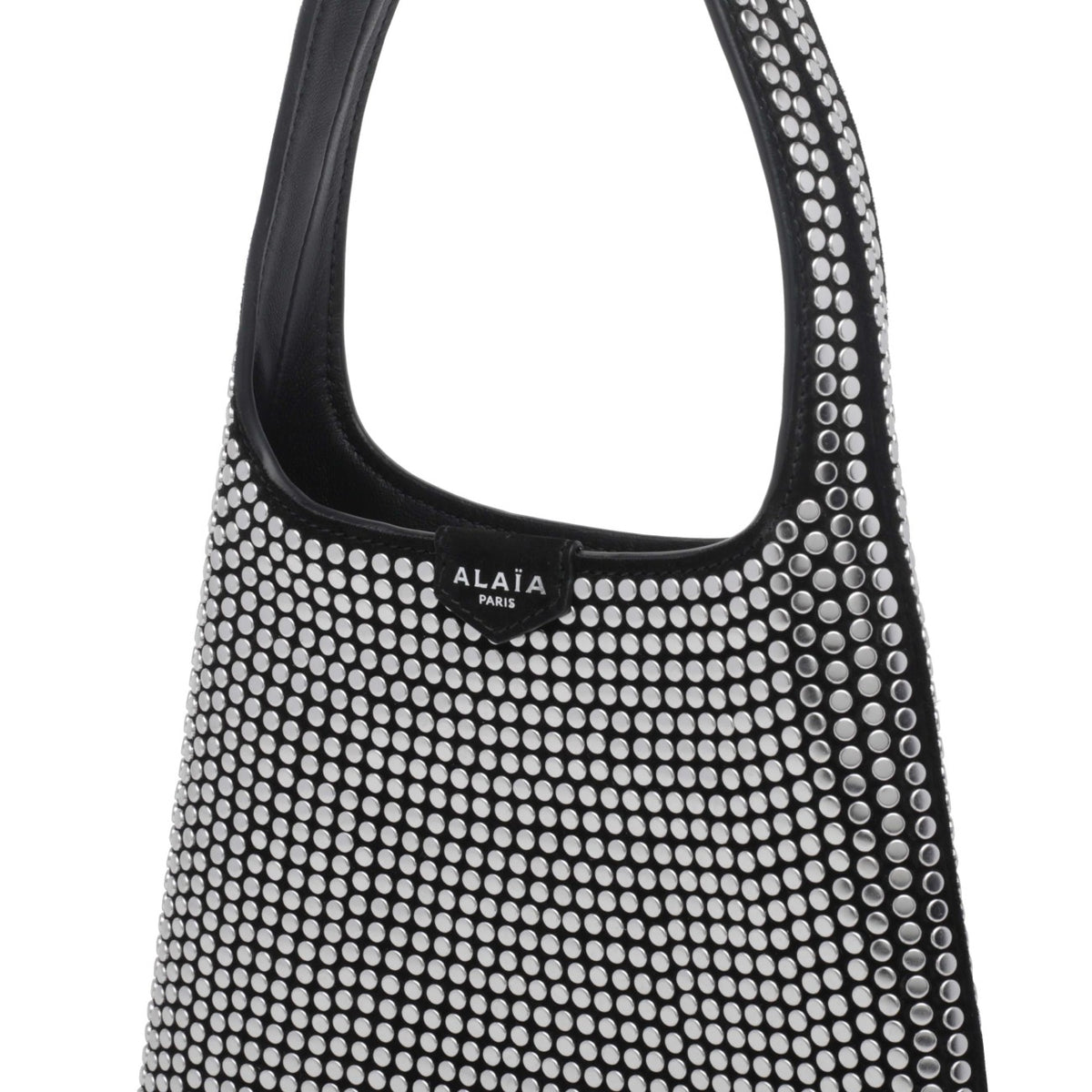 Alaia Women Small Hobo Bag With Studs ALAIA
