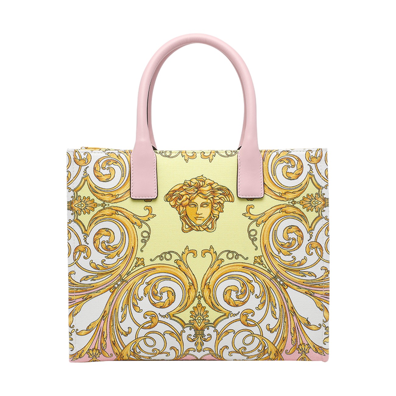 Versace Women Small La Medusa Printed Shopping Bag VERSACE