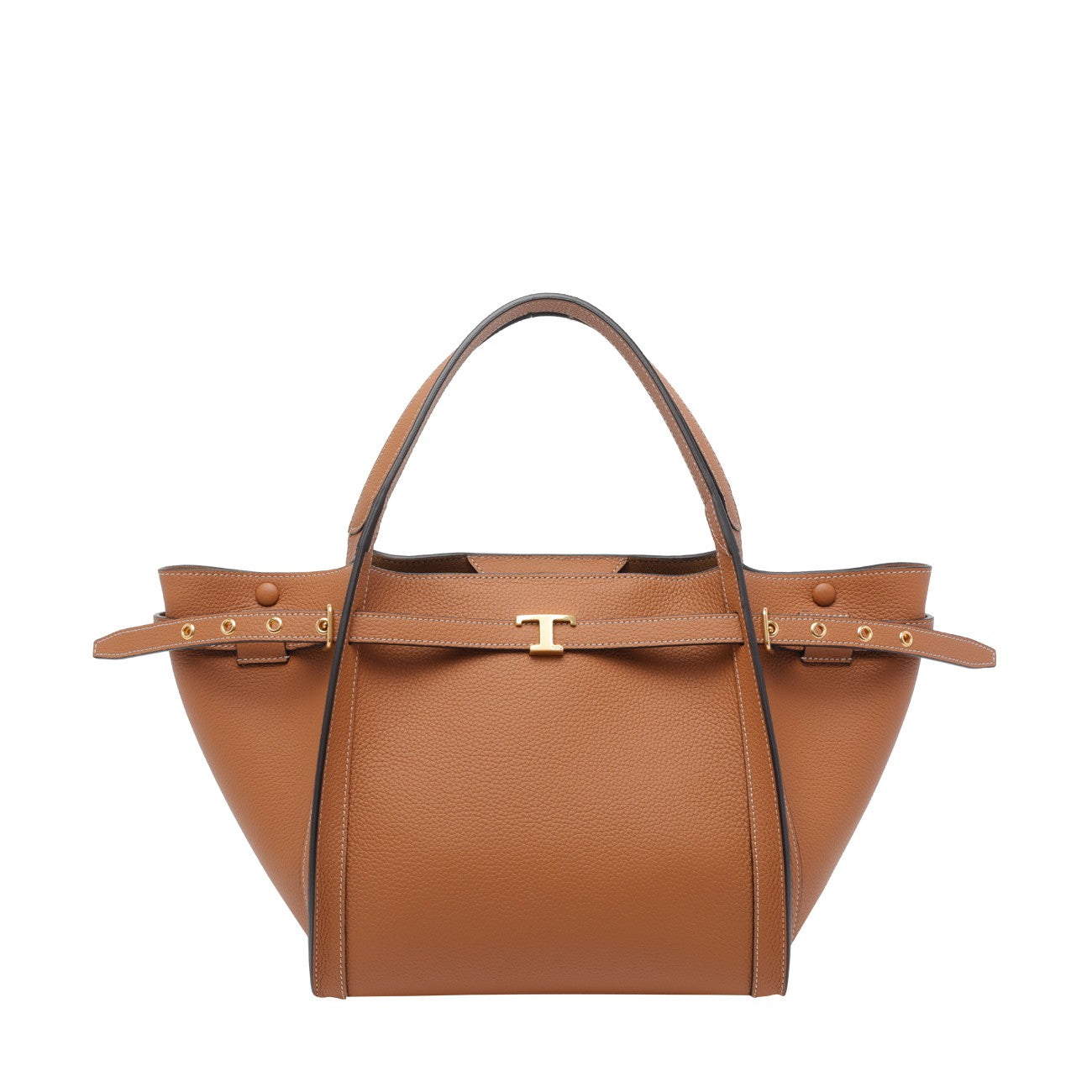Tod's Women Small Leather Handbag With T Timeless Logo TOD'S