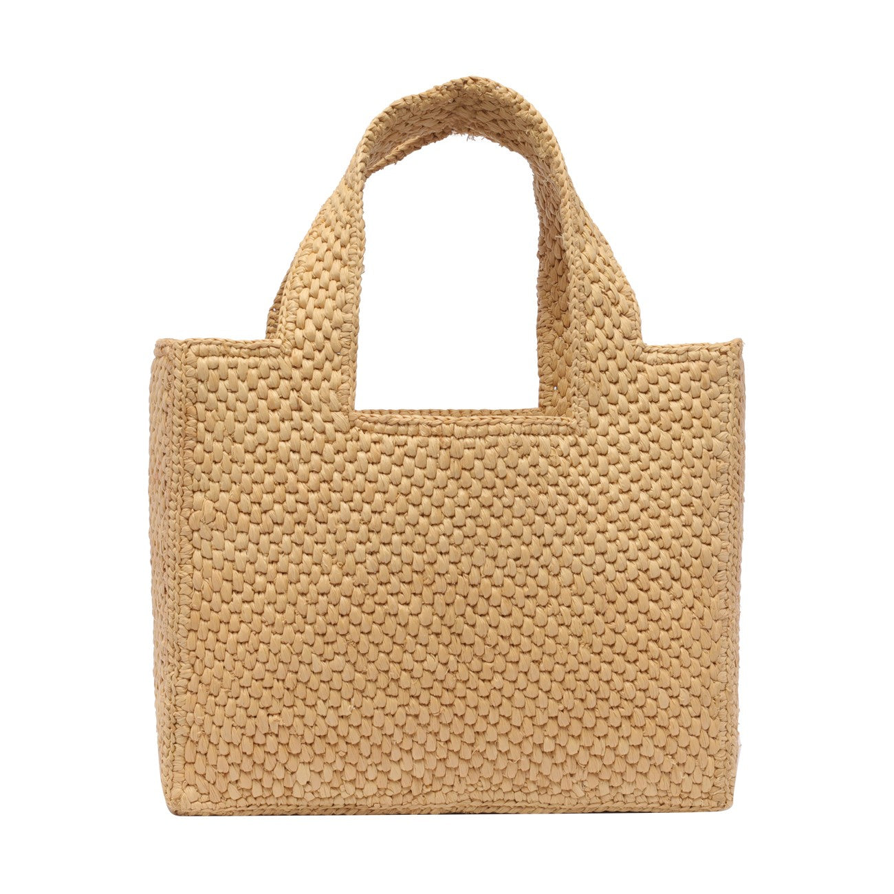 Loewe Women Small Loewe Font Tote Bag In Rafia LOEWE