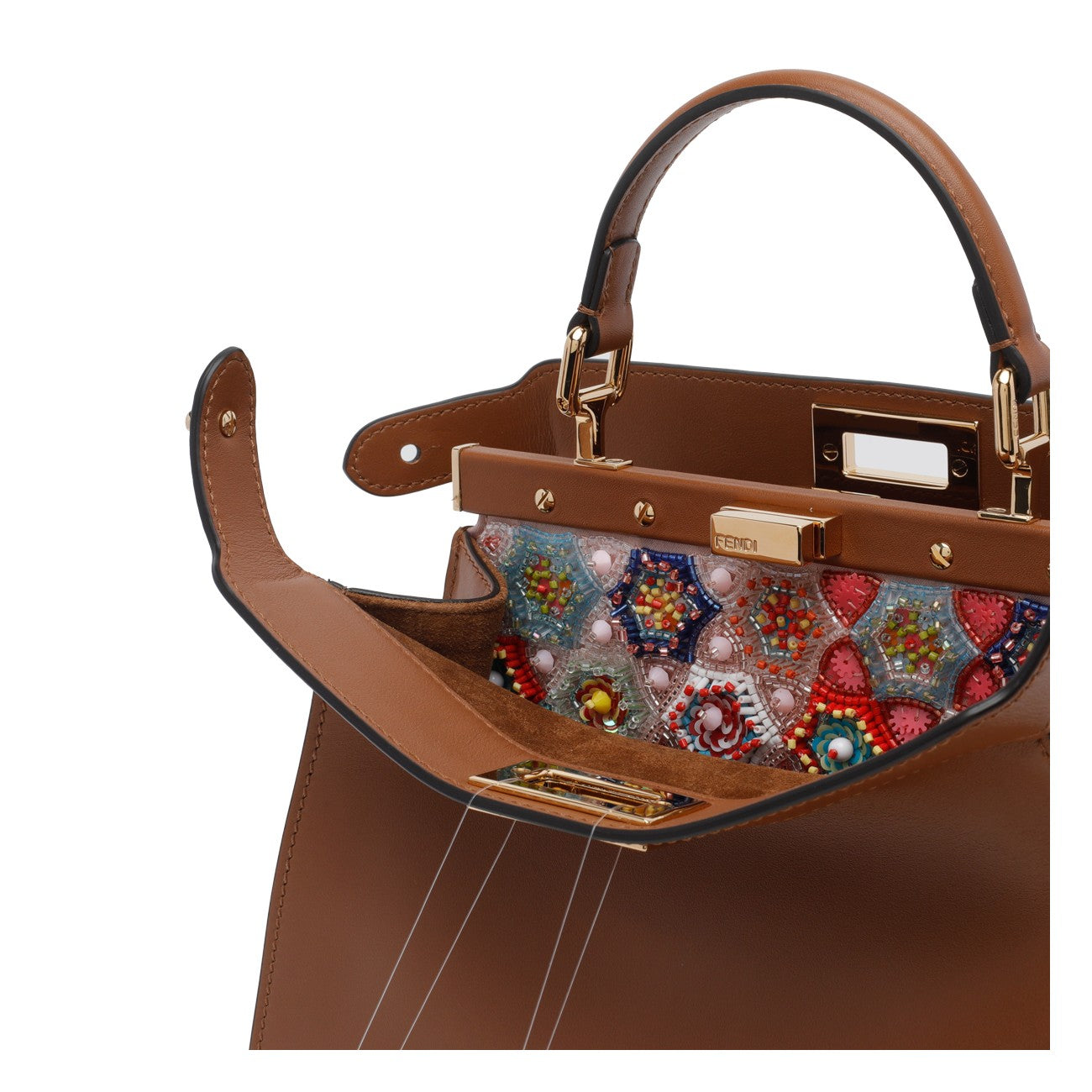 Fendi Women Small Peekaboo Iseeu Handbag