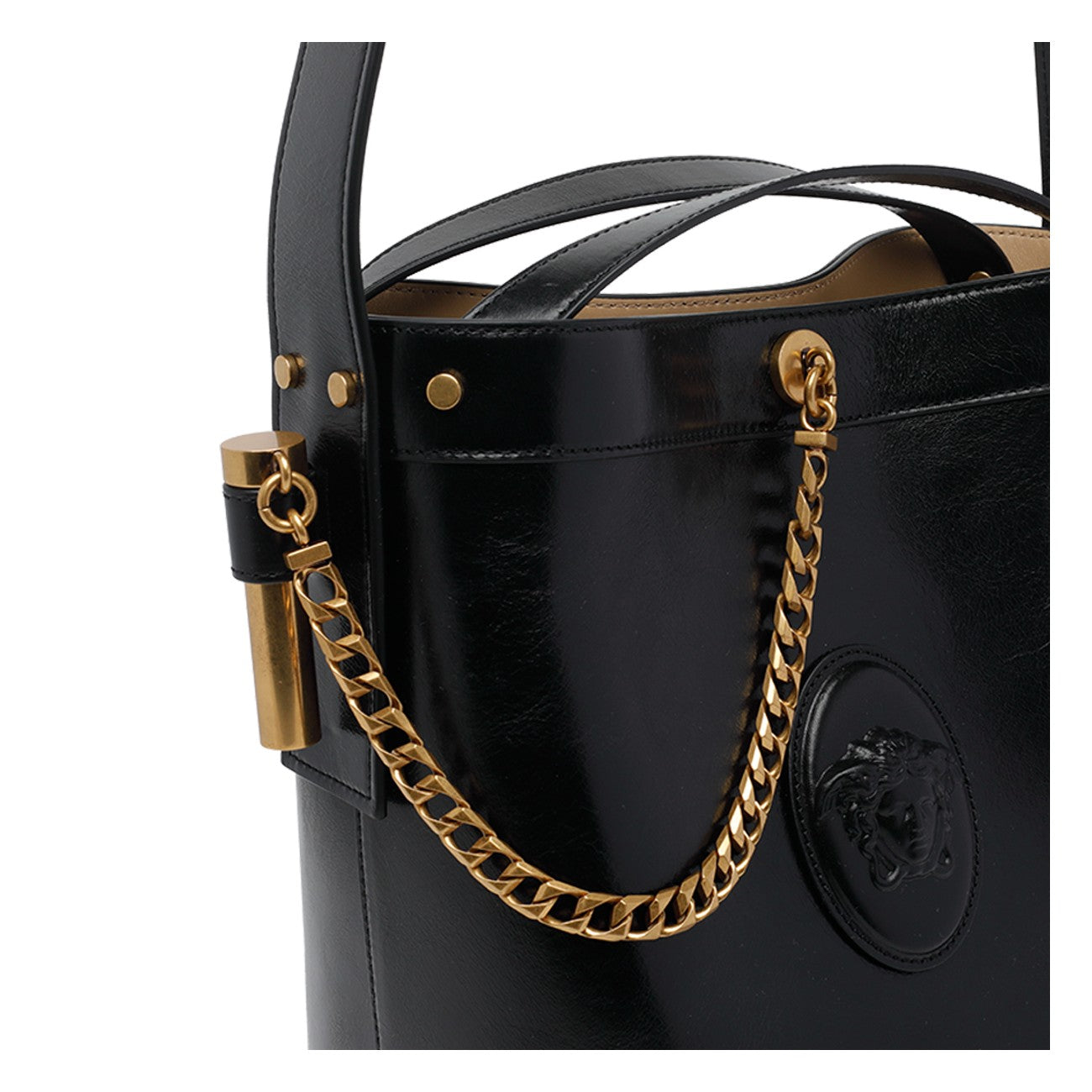 Versace Women Small Pivot Bucket Bag VERSACE