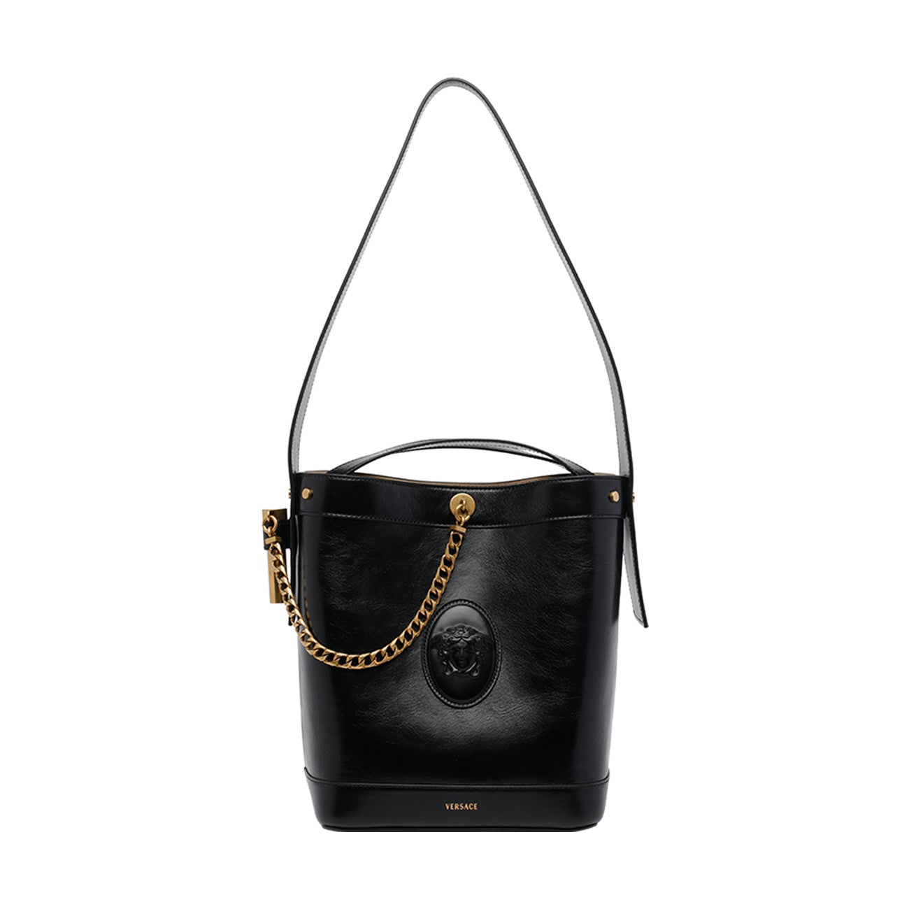 Versace Women Small Pivot Bucket Bag VERSACE