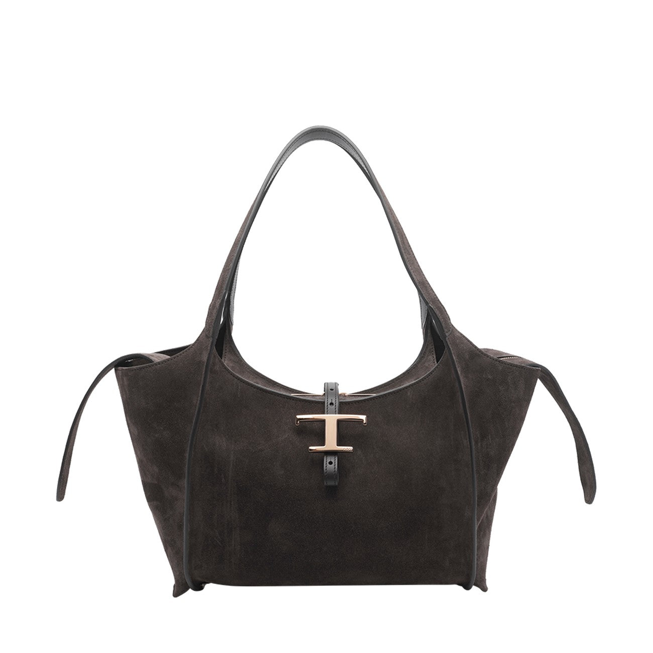 Tod's Women Small Suede T Timeless Shopping Bag TOD'S