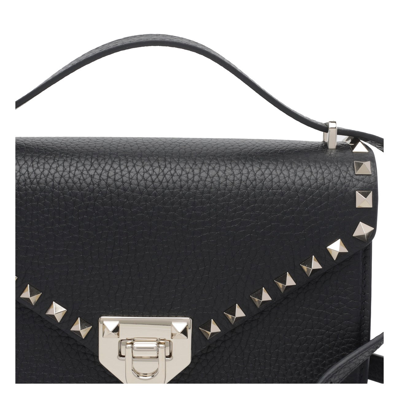 Valentino Garavani Women Small Valentino Garavani Rockstud Leather Crossbody Bag VALENTINO GARAVANI