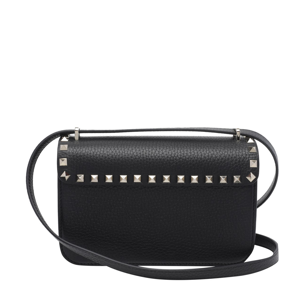 Valentino Garavani Women Small Valentino Garavani Rockstud Leather Crossbody Bag VALENTINO GARAVANI