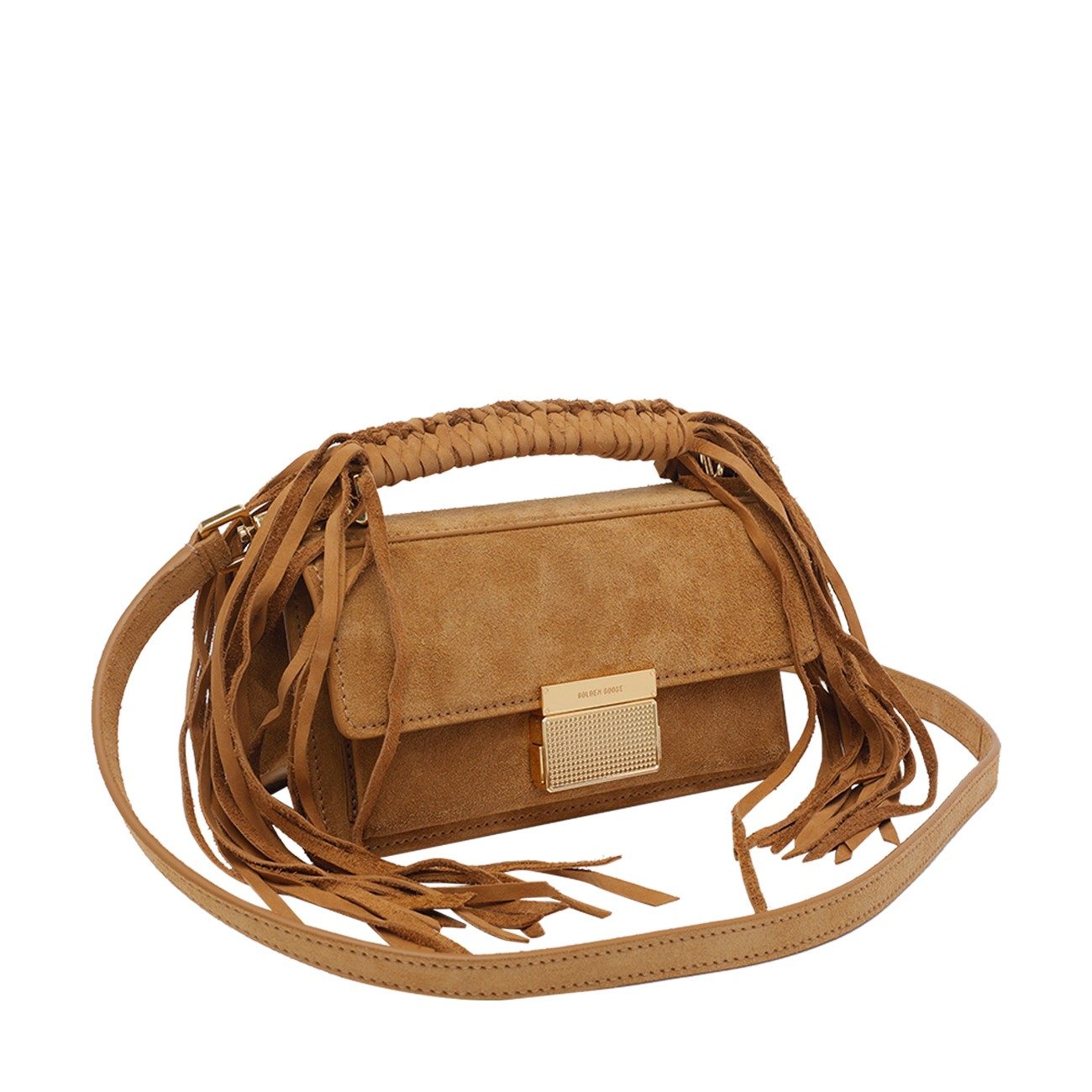 Golden Goose Women Small Venezia Suede Handbag GOLDEN GOOSE