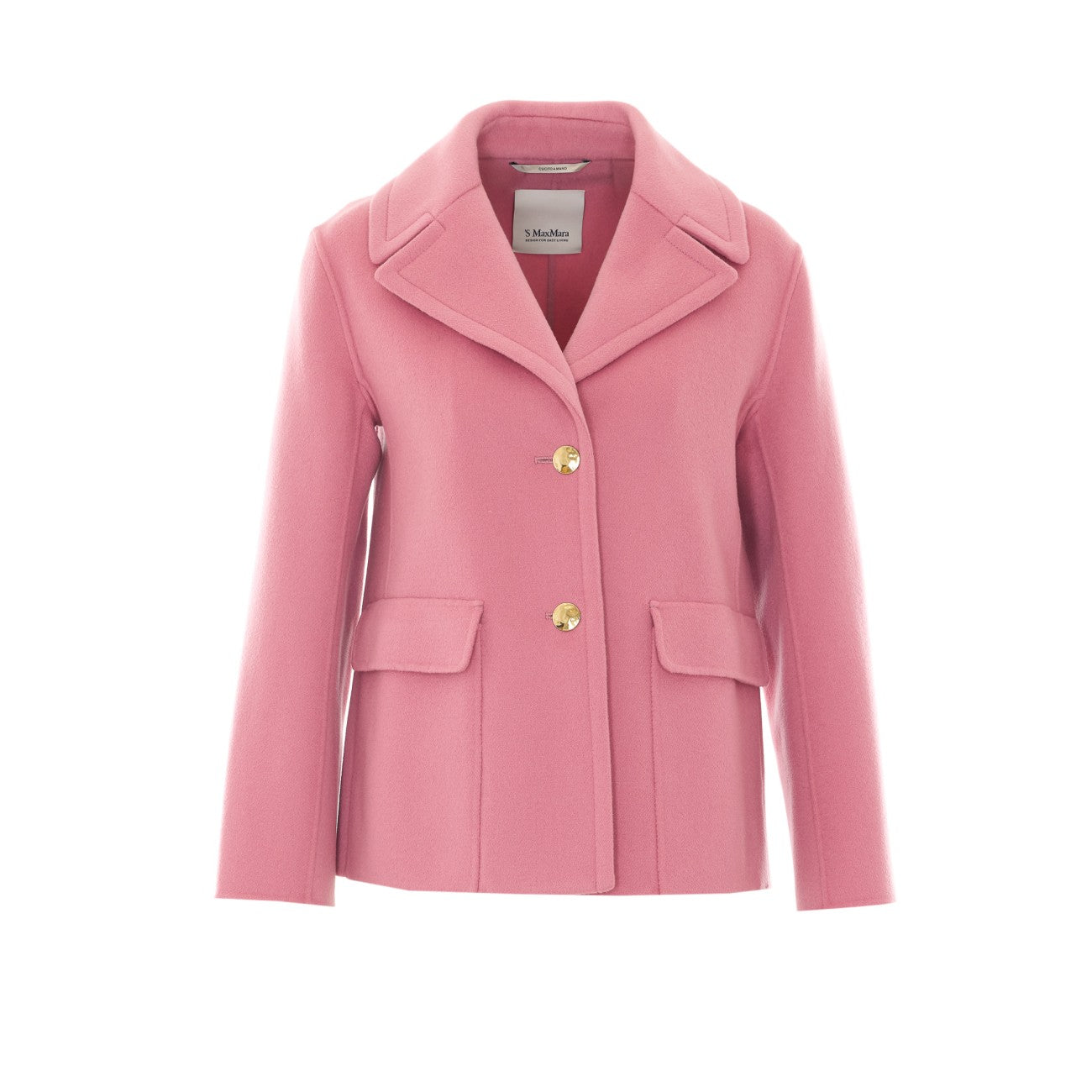S Max Mara Women Smmsissy Single-Breasted Wool Drap Jacket S MAX MARA