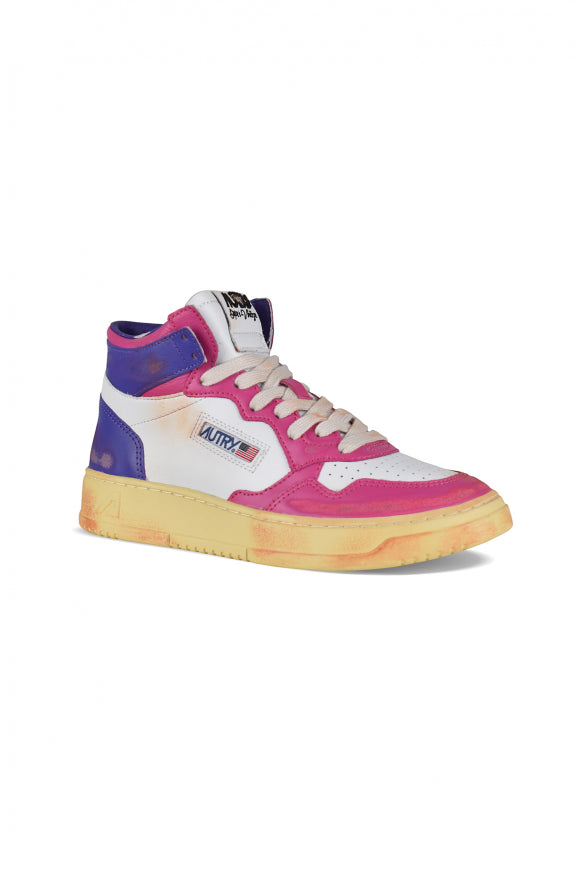 Autry Women Mid Super Vintage Sneakers AUTRY