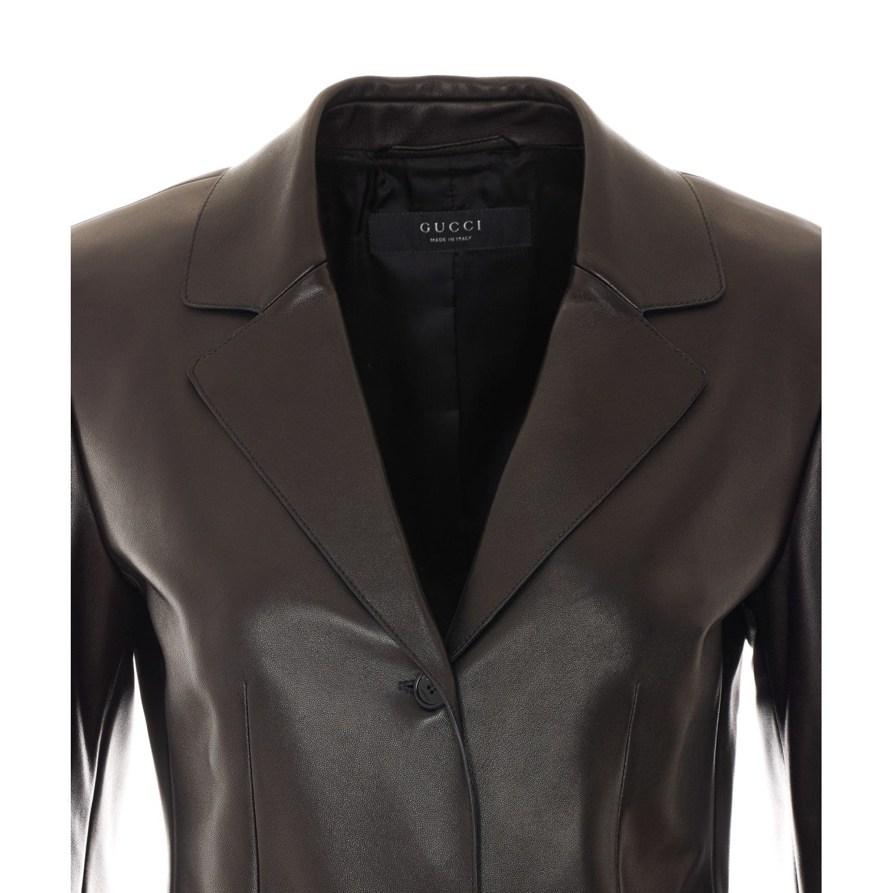 Gucci Women Soft Leather Coat GUCCI