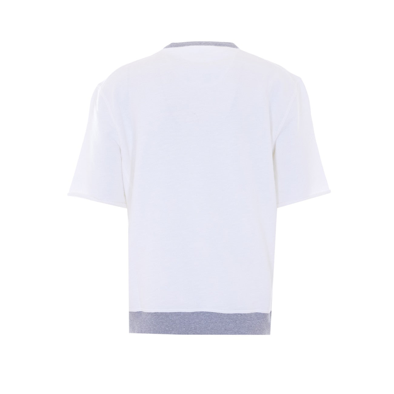 Brunello Cucinelli Men Solomei Print French Terry T-Shirt BRUNELLO CUCINELLI
