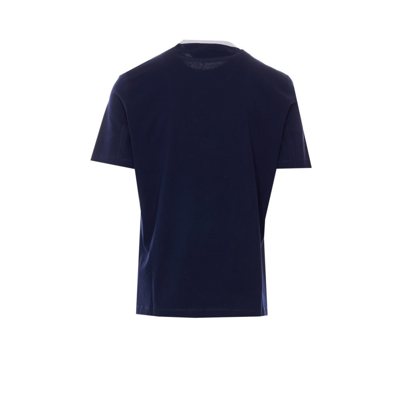 Brunello Cucinelli Men Solomei Print Logo T-Shirt BRUNELLO CUCINELLI