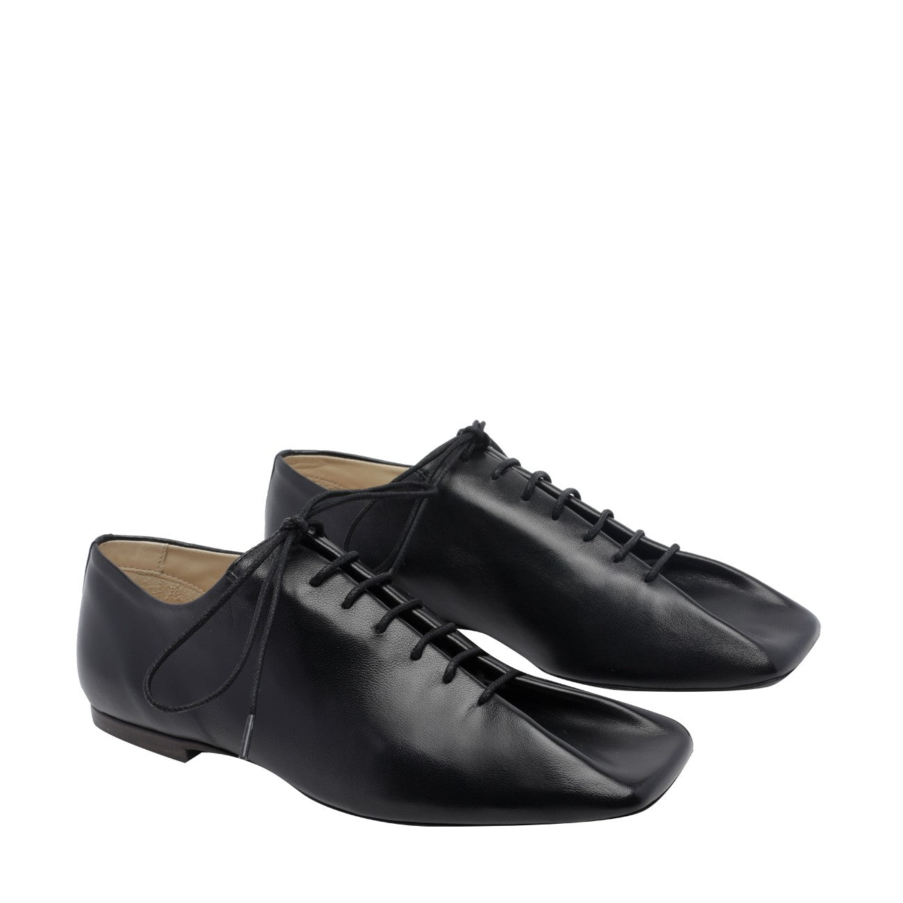 Lemaire Women Souris Flat Classic Lace Up Shoes LEMAIRE