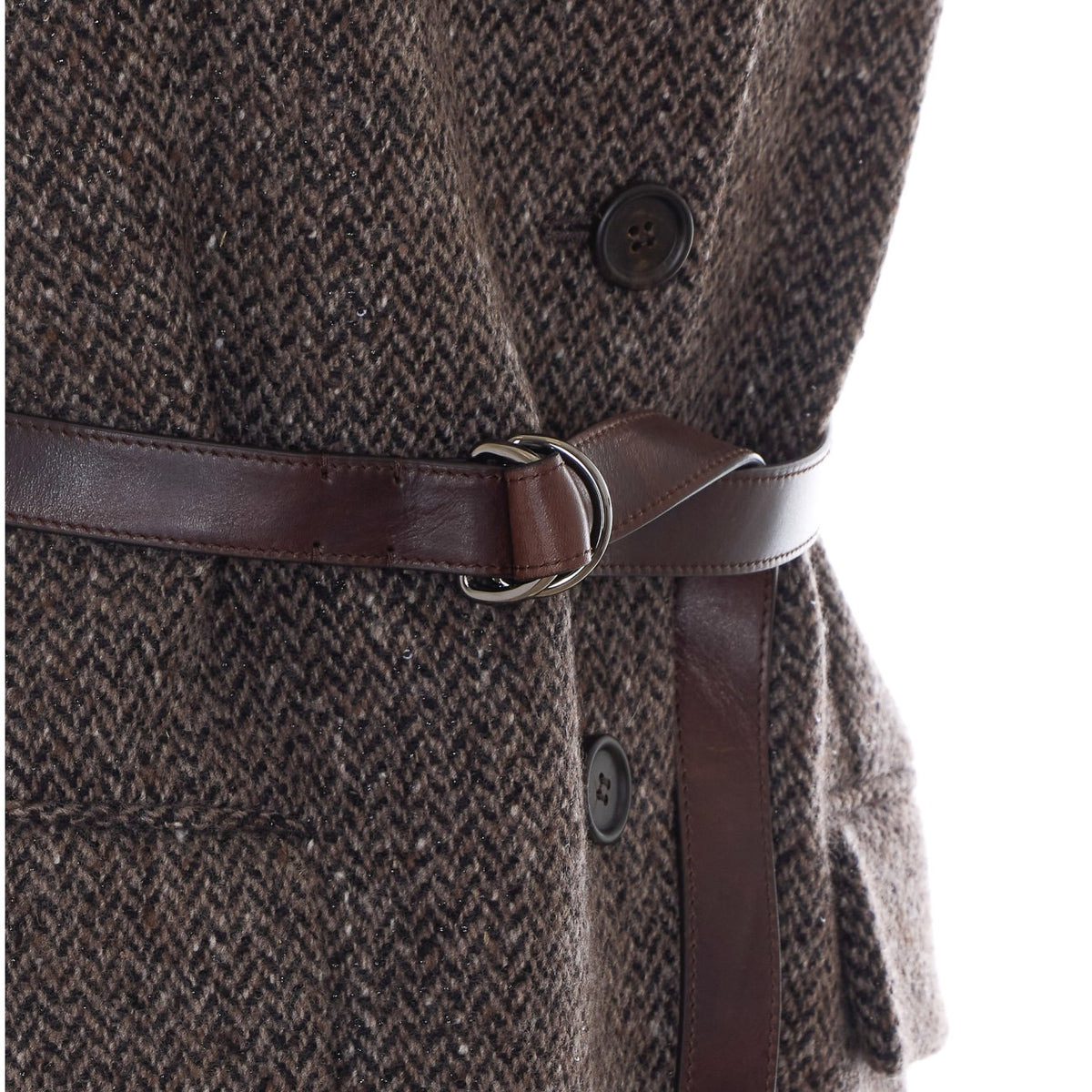 Brunello Cucinelli Women Sparkling Chevron Vest With Belt BRUNELLO CUCINELLI