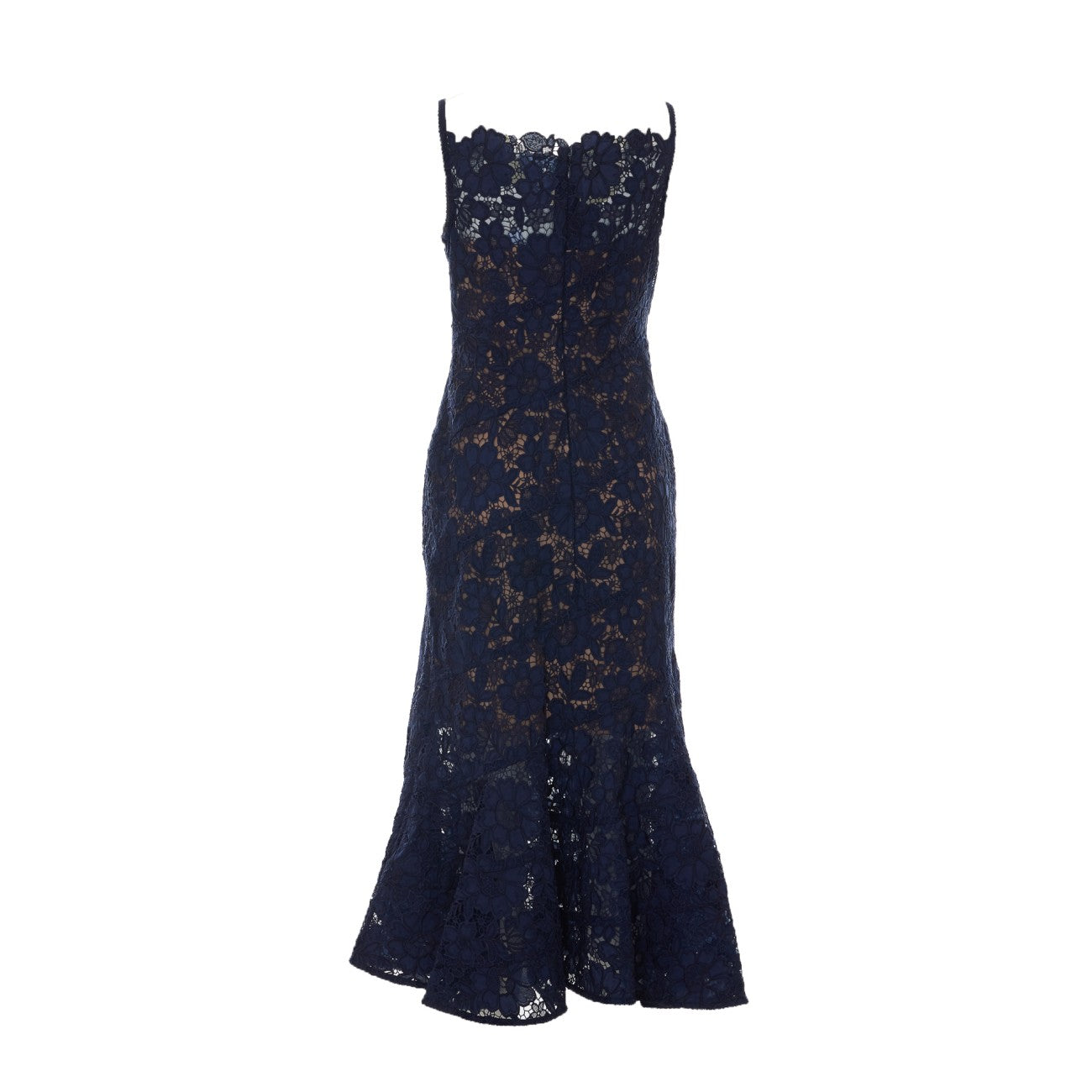 Self Portrait Women Spiral Lace Midi Dress SELF-PORTRAIT