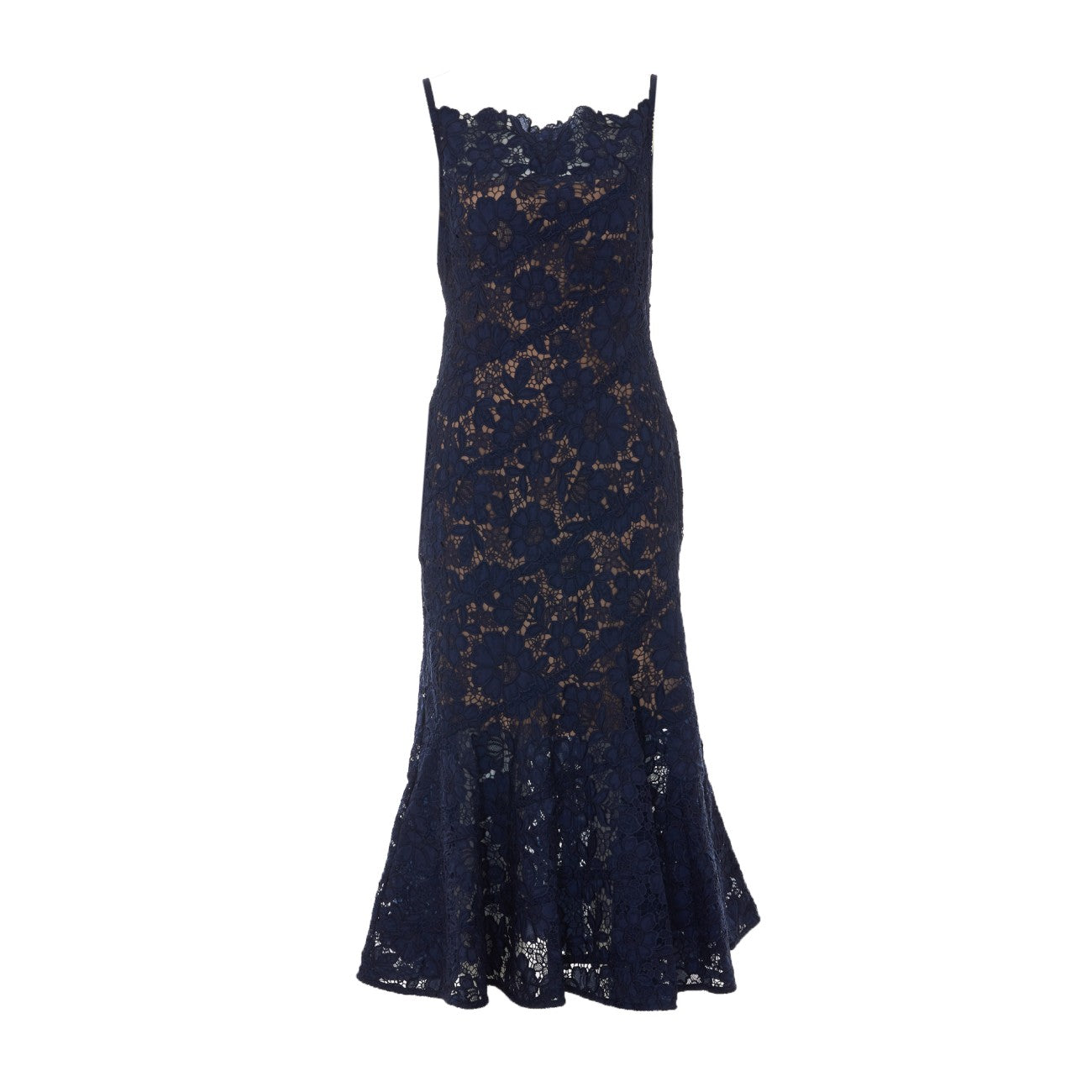 Self Portrait Women Spiral Lace Midi Dress SELF-PORTRAIT