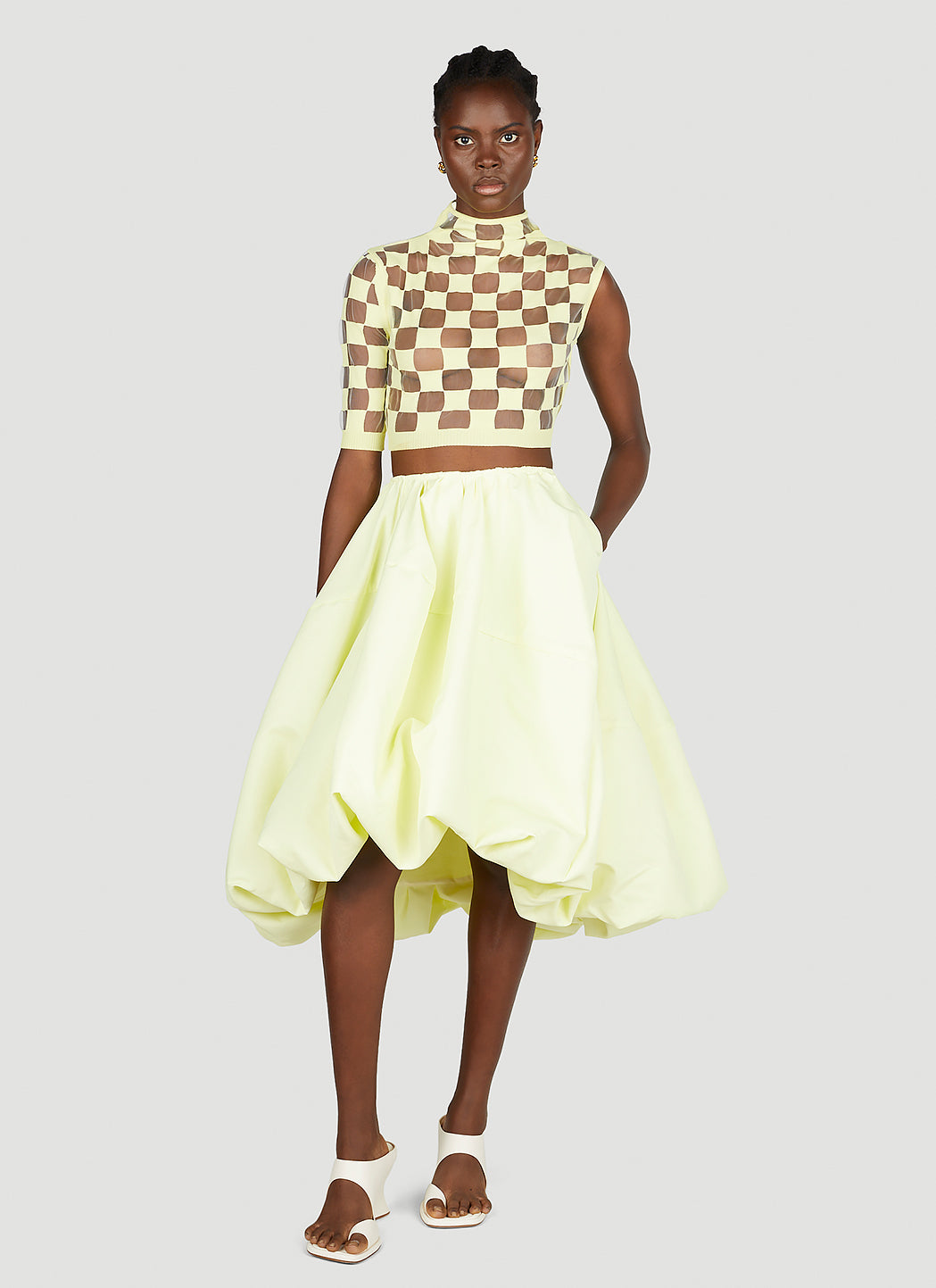 Sportmax Women Balloon Midi Skirt SPORTMAX