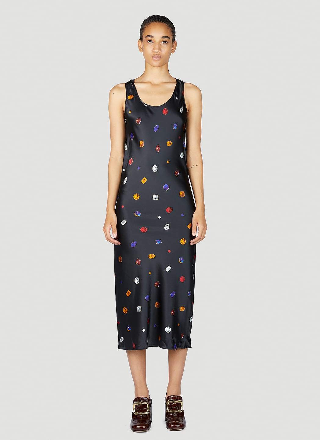 Sportmax Women Gemstone Print Midi Dress SPORTMAX