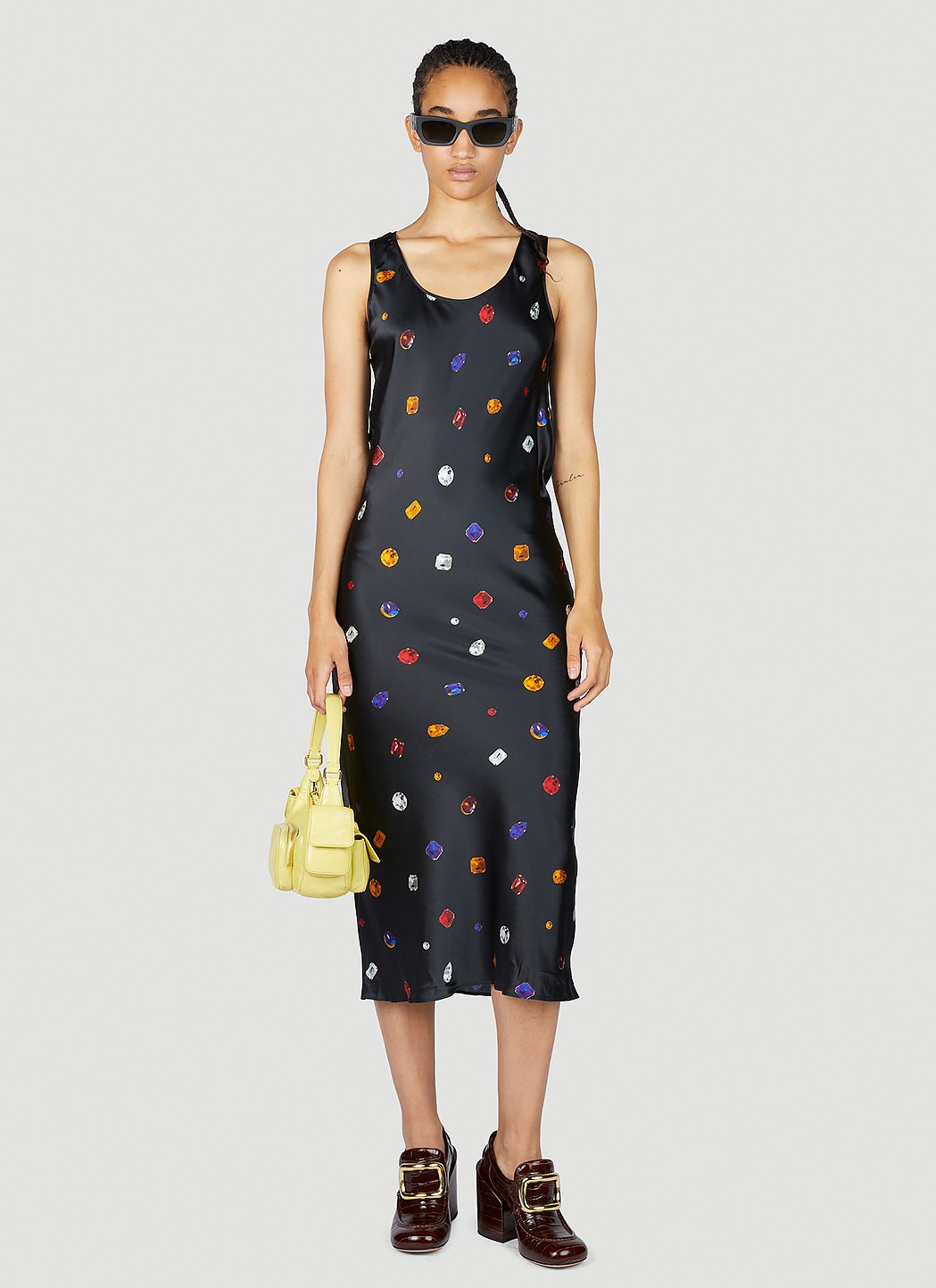 Sportmax Women Gemstone Print Midi Dress SPORTMAX