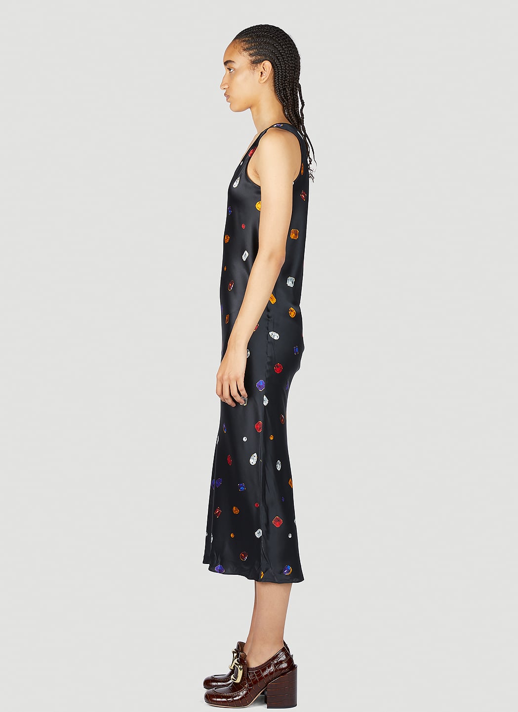Sportmax Women Gemstone Print Midi Dress SPORTMAX