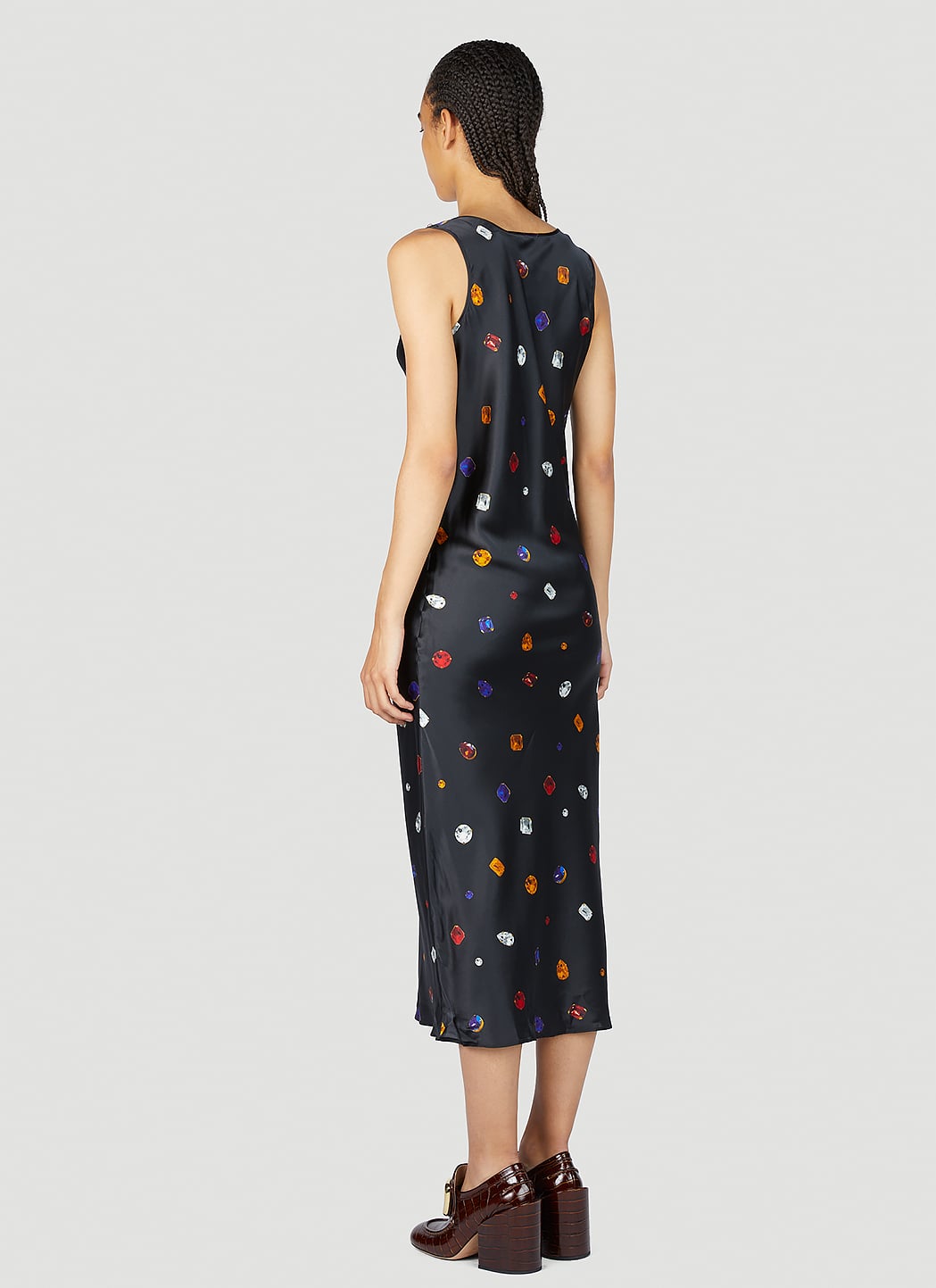 Sportmax Women Gemstone Print Midi Dress SPORTMAX