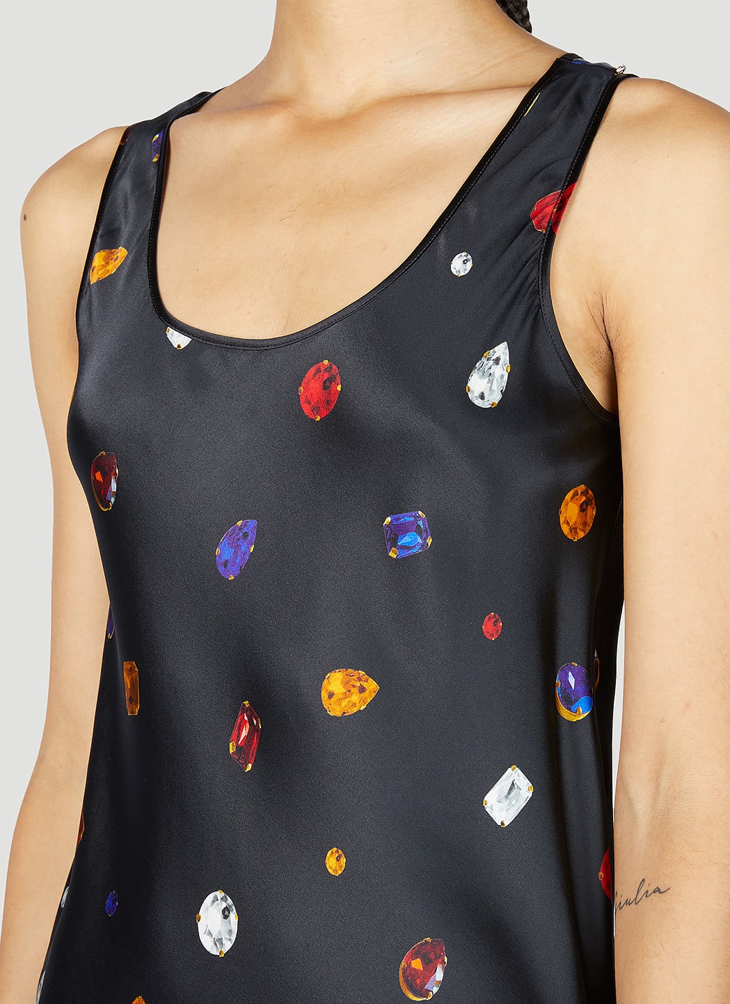 Sportmax Women Gemstone Print Midi Dress SPORTMAX