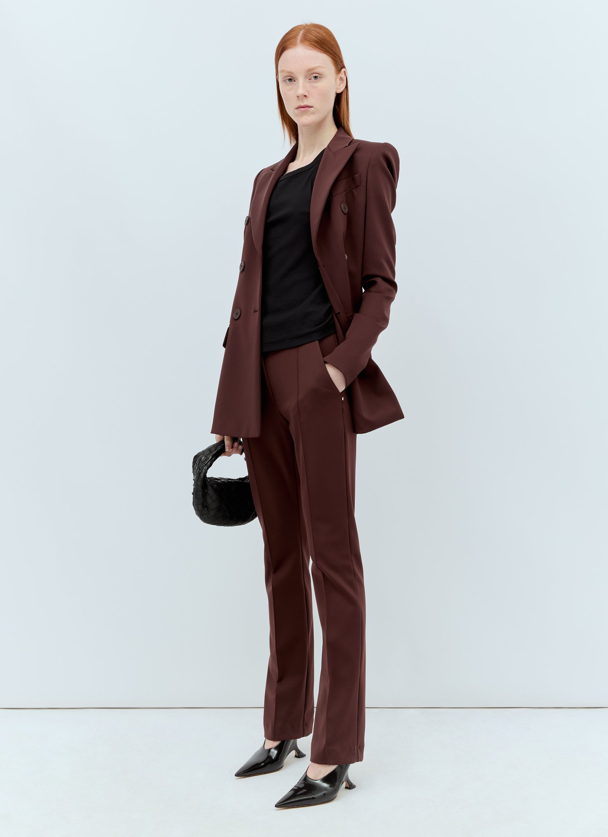 Sportmax Women Tailored Jersey Pants SPORTMAX
