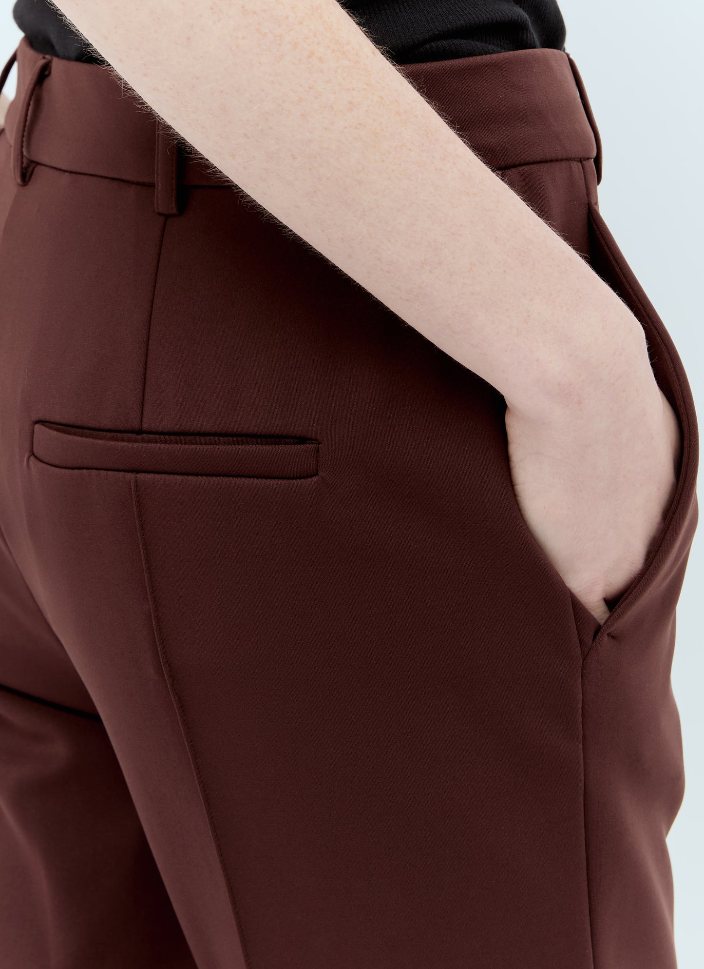 Sportmax Women Tailored Jersey Pants SPORTMAX