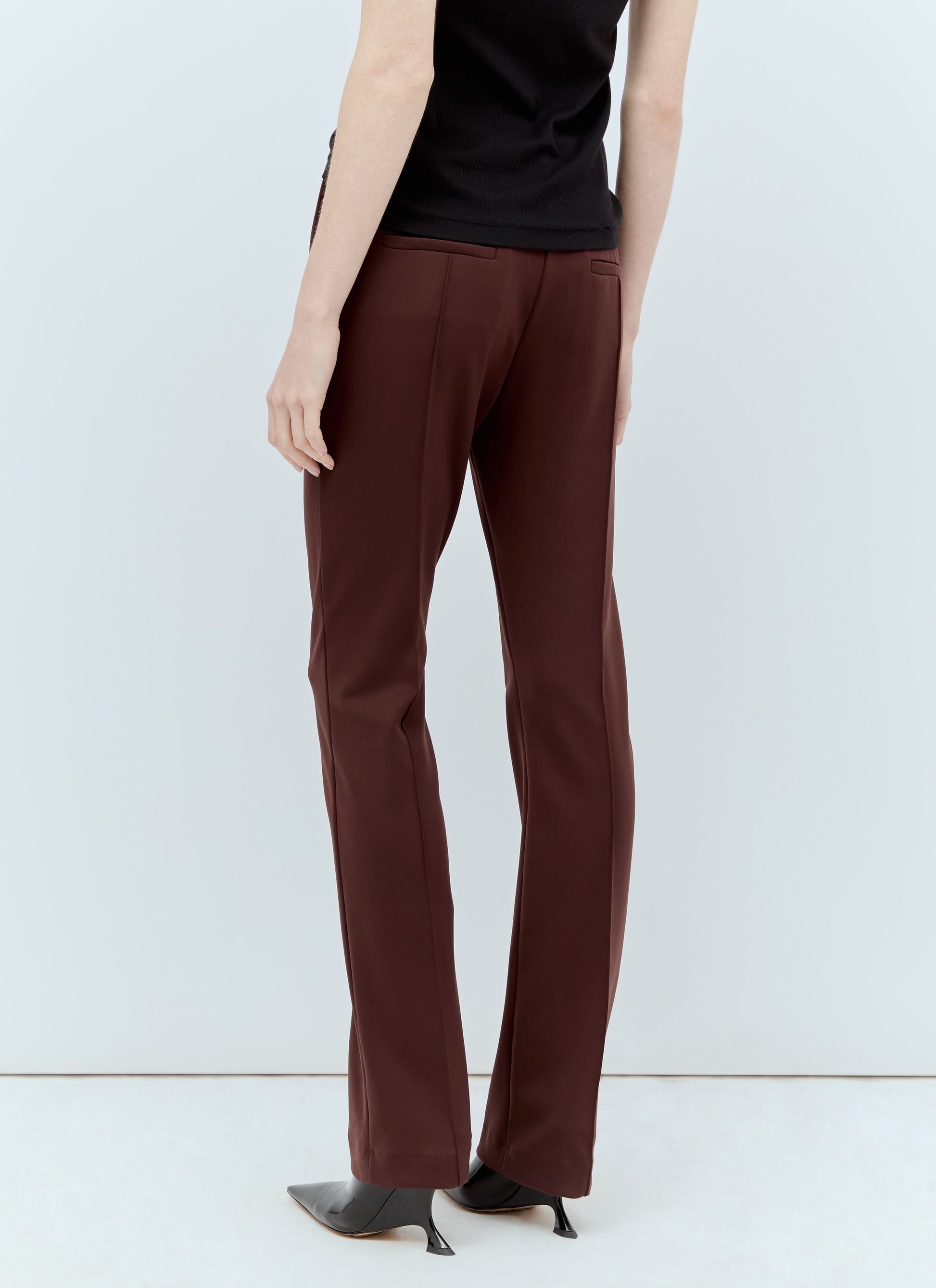 Sportmax Women Tailored Jersey Pants SPORTMAX