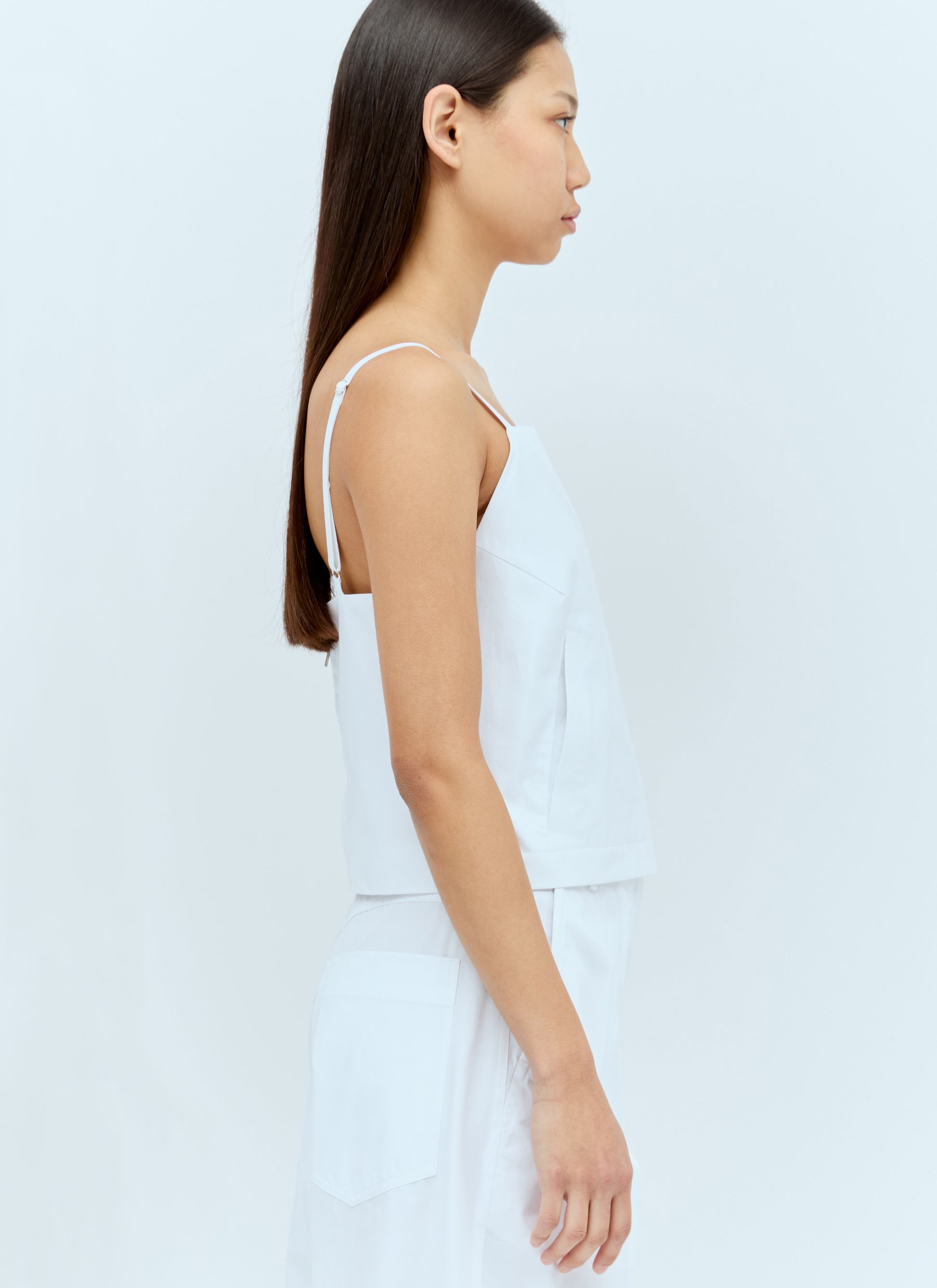 Sportmax Women Cropped Poplin Top SPORTMAX