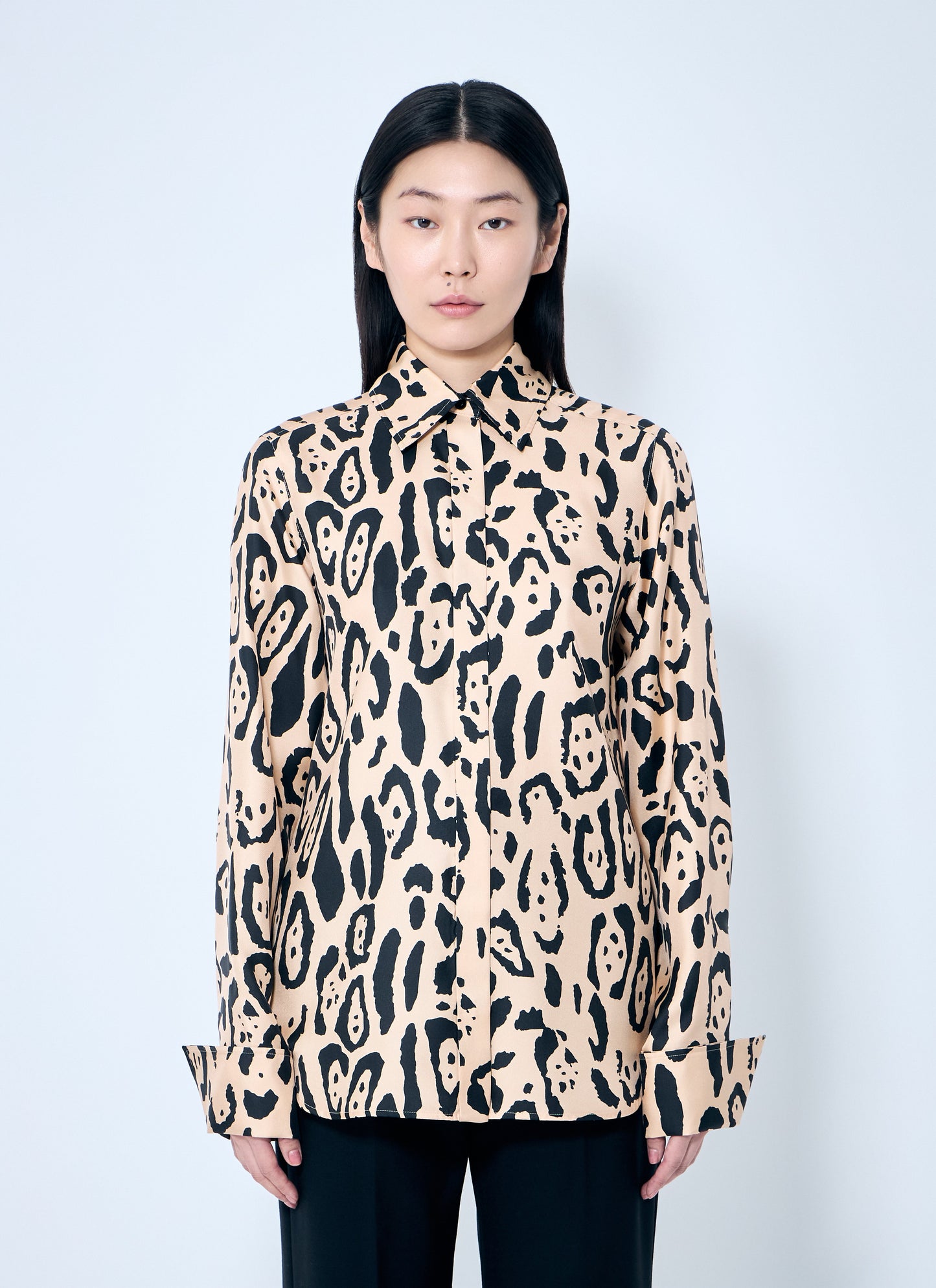 Sportmax Women Animal-Print Shirt SPORTMAX