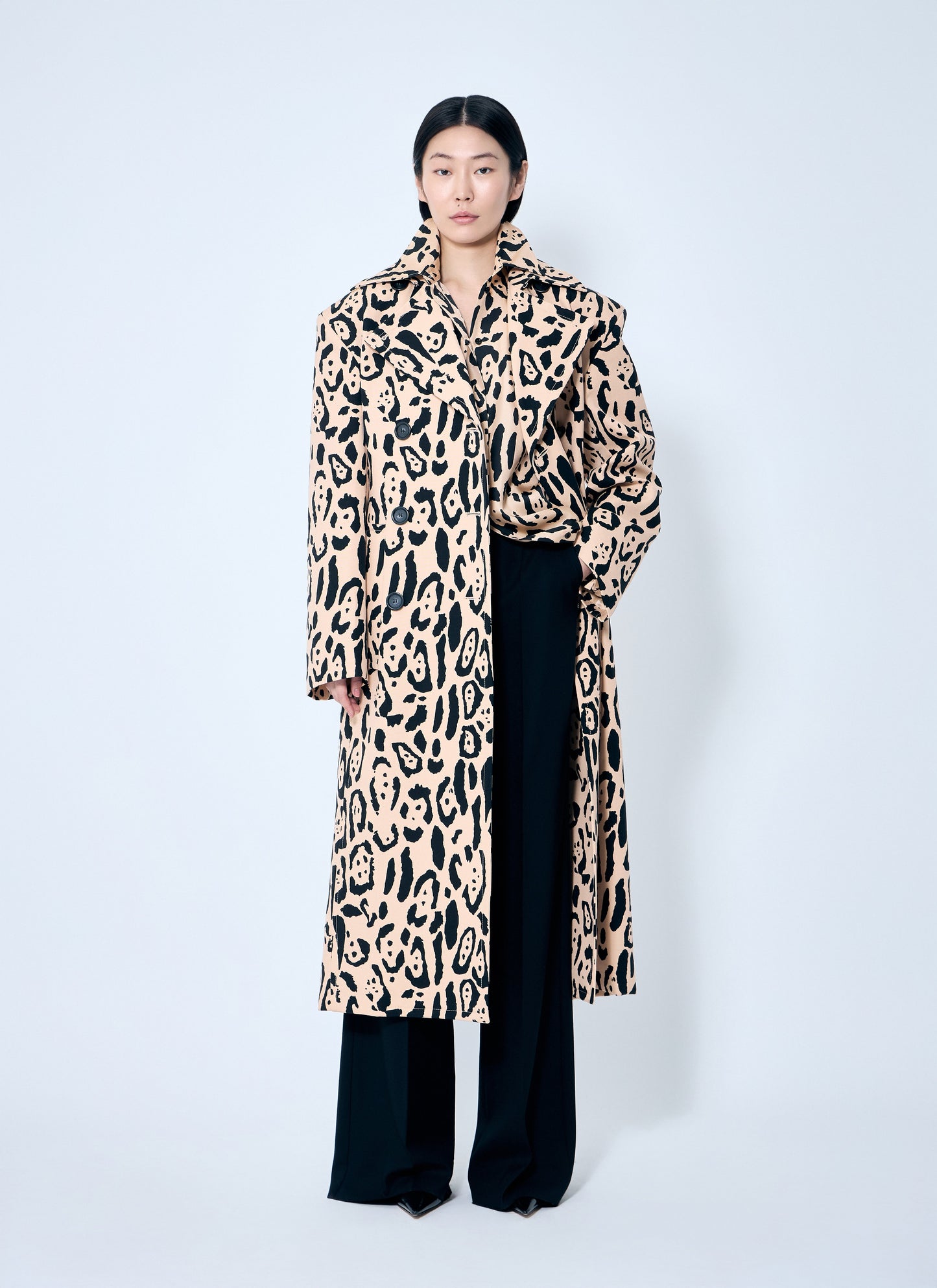 Sportmax Women Animal-Print Shirt SPORTMAX